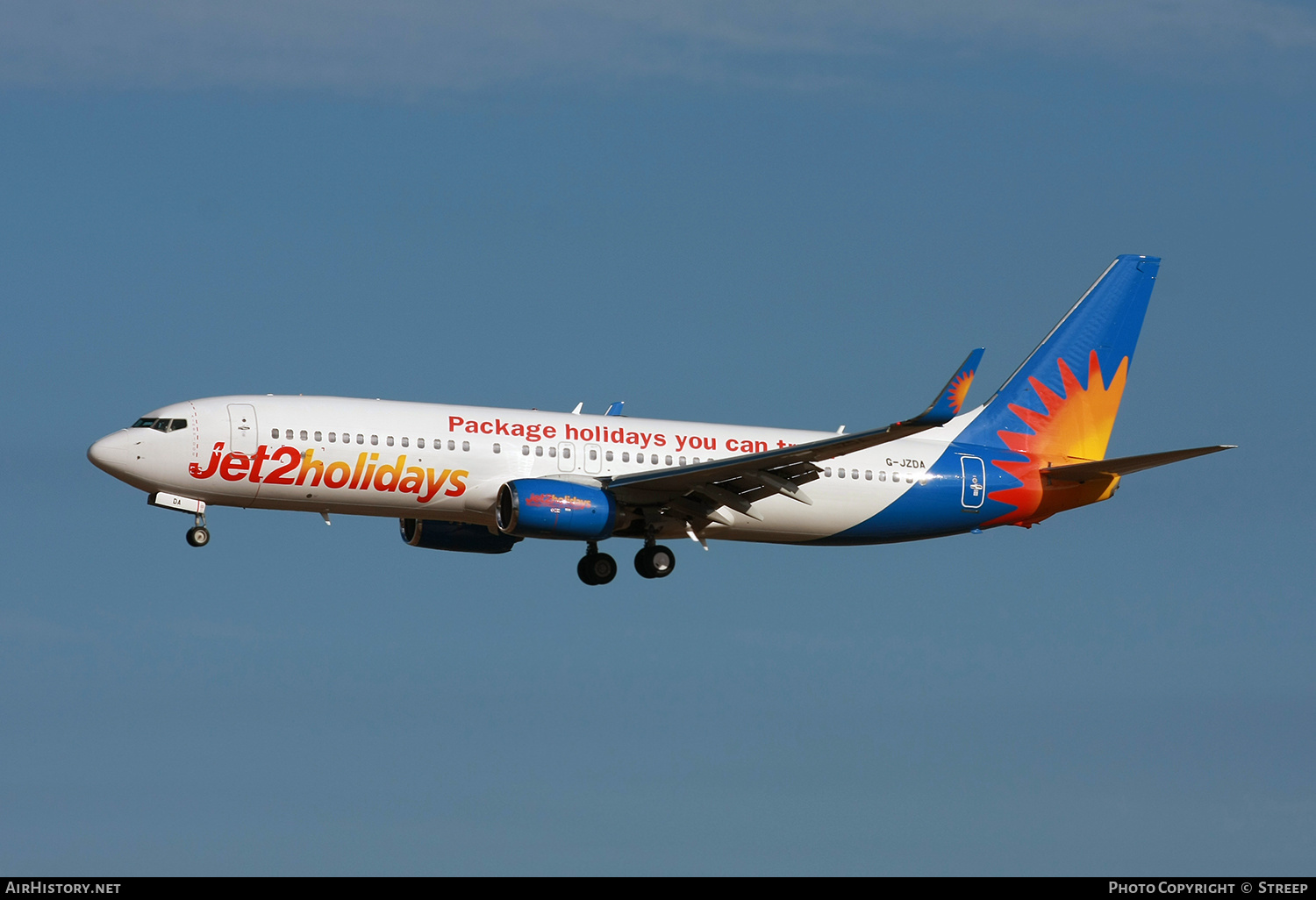 Aircraft Photo of G-JZDA | Boeing 737-82R | Jet2 Holidays | AirHistory.net #603336