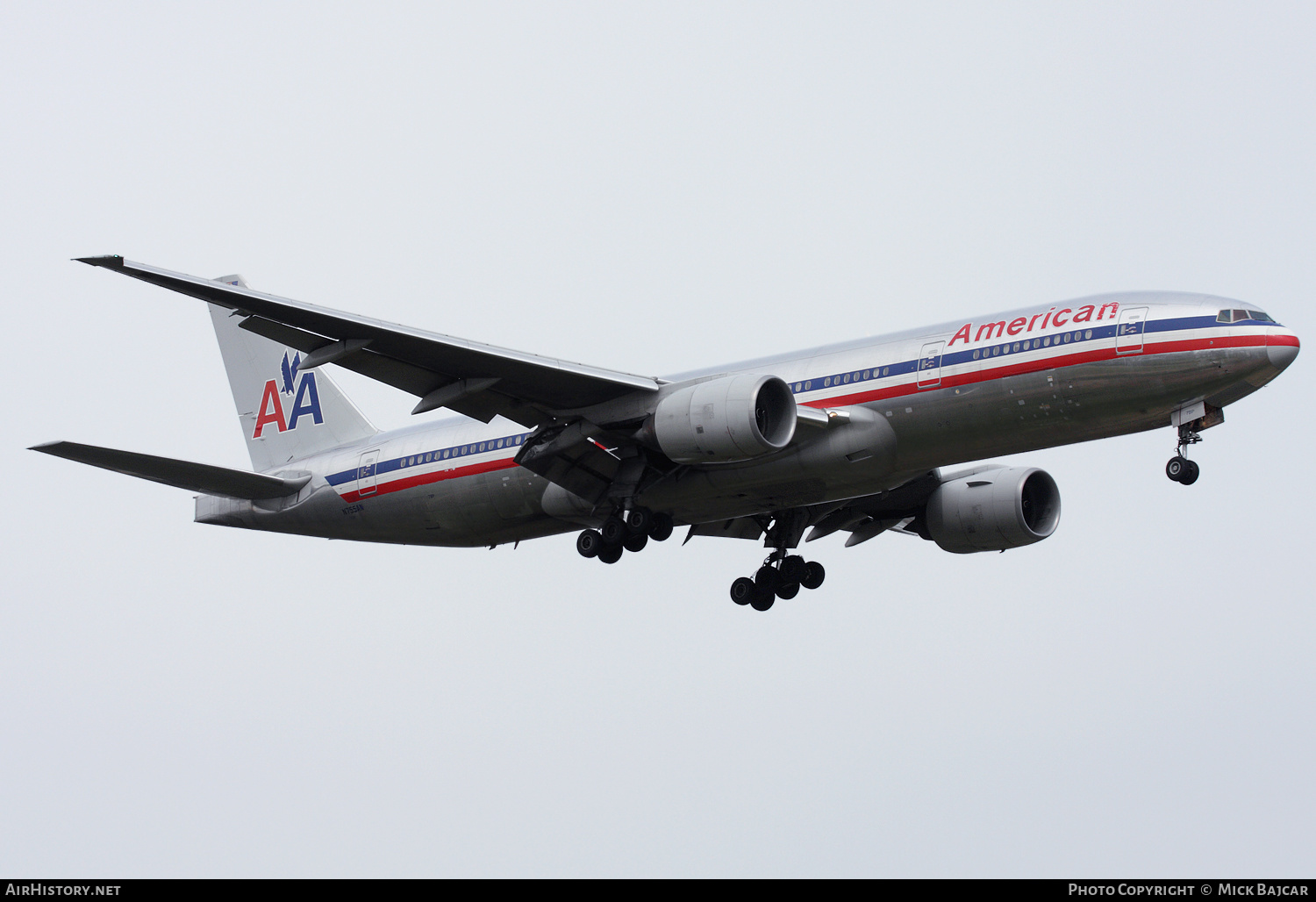Aircraft Photo of N755AN | Boeing 777-223/ER | American Airlines | AirHistory.net #603347