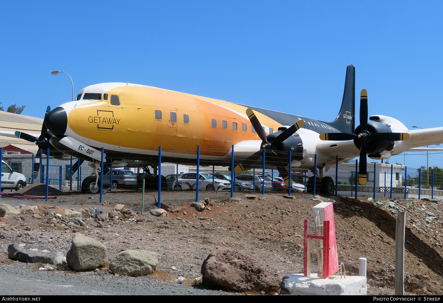 Aircraft Photo of EC-BBT | Douglas DC-7C | AirHistory.net #603349