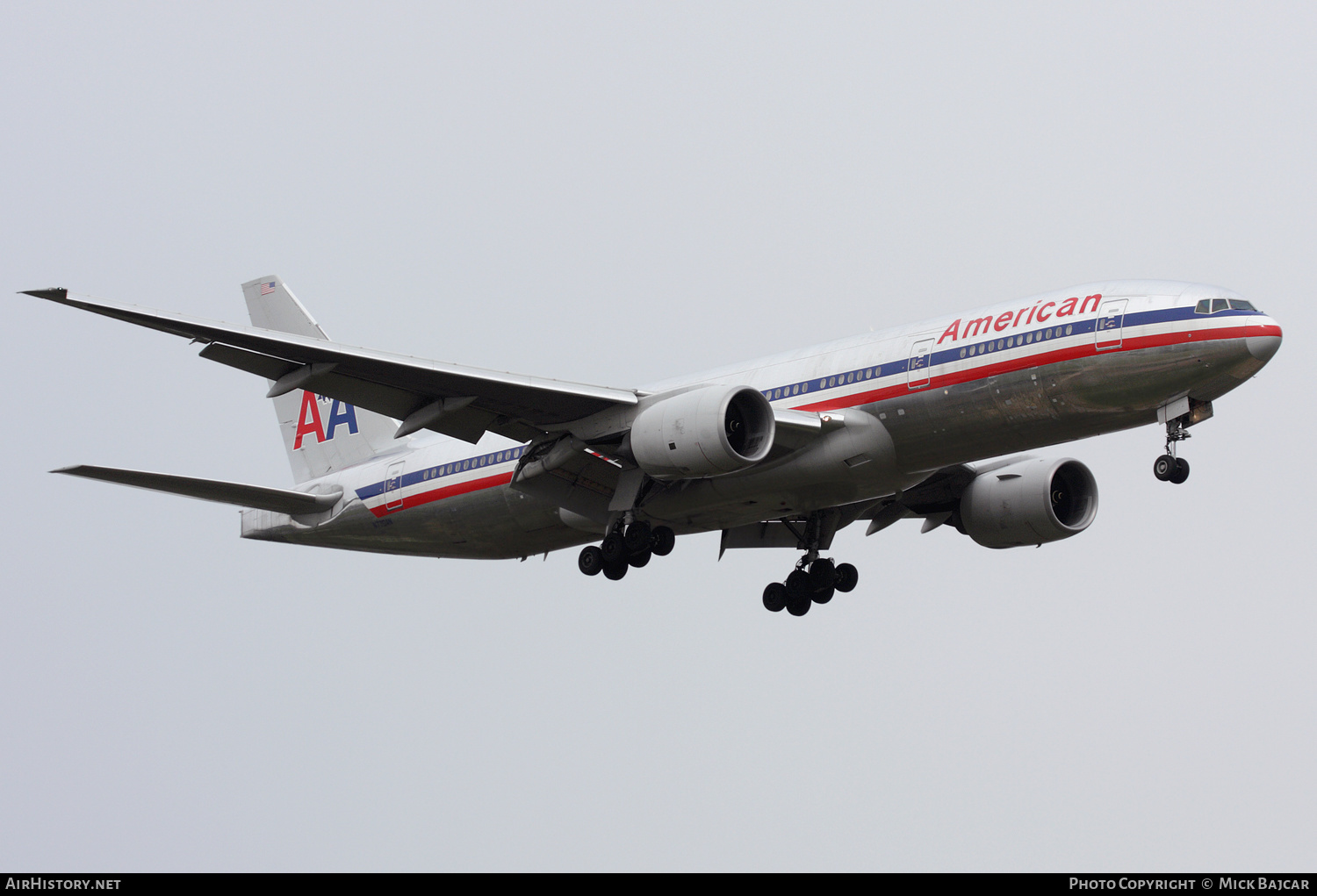 Aircraft Photo of N770AN | Boeing 777-223/ER | American Airlines | AirHistory.net #603351