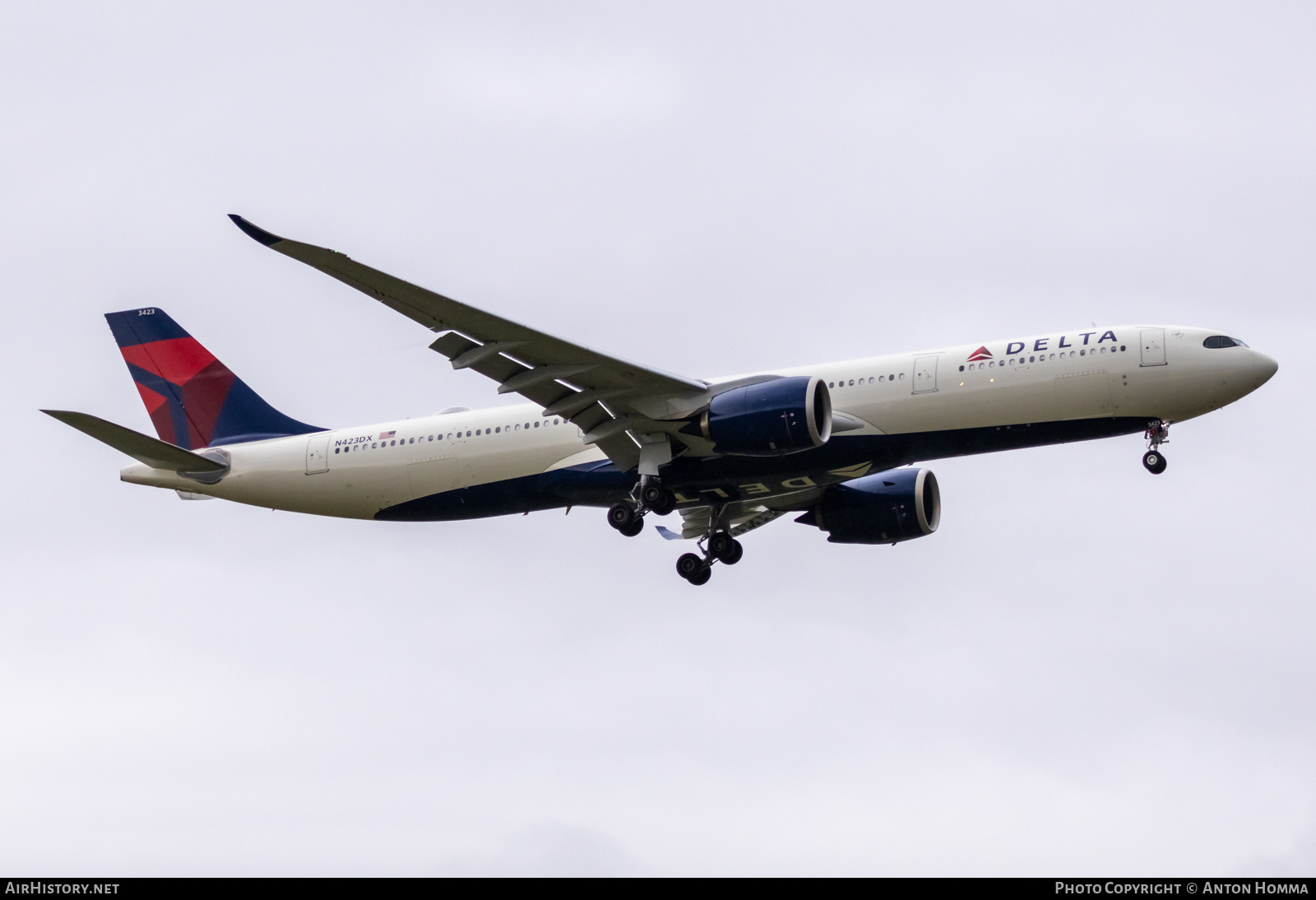 Aircraft Photo of N423DX | Airbus A330-941N | Delta Air Lines | AirHistory.net #603360