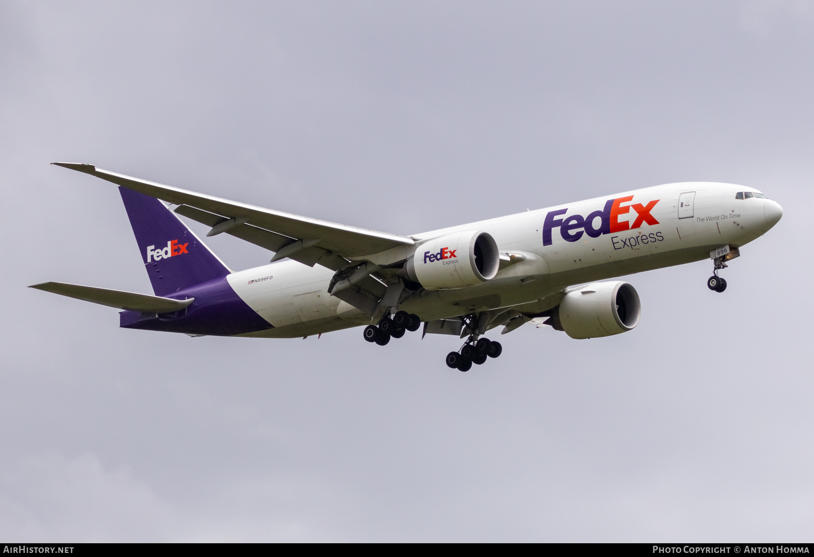 Aircraft Photo of N896FD | Boeing 777-F | FedEx Express | AirHistory.net #603362