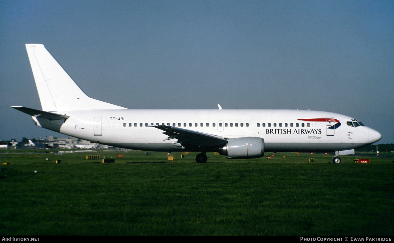 Aircraft Photo of TF-ABL | Boeing 737-330 | British Airways | AirHistory.net #603363