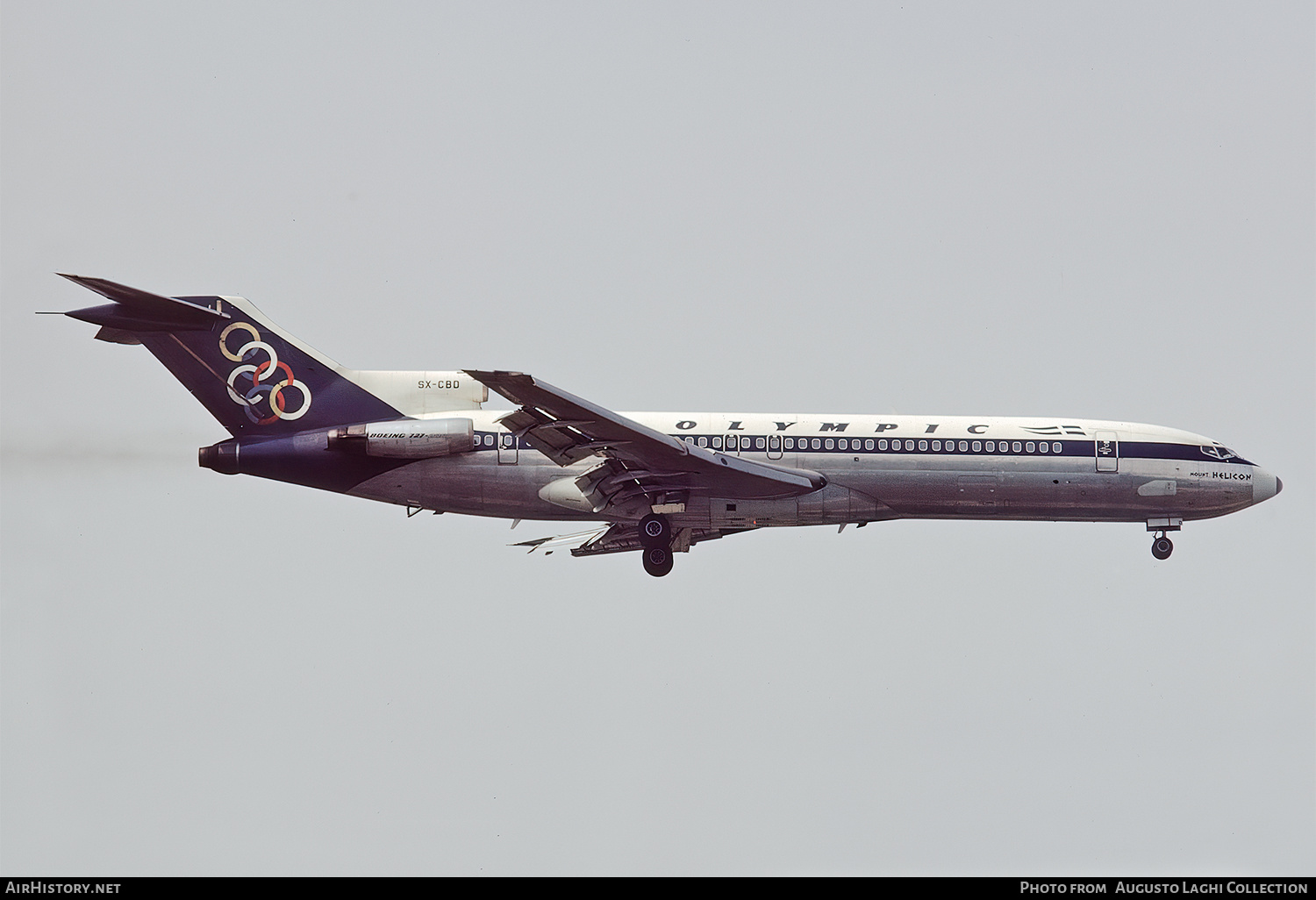 Aircraft Photo of SX-CBD | Boeing 727-284 | Olympic | AirHistory.net #603375