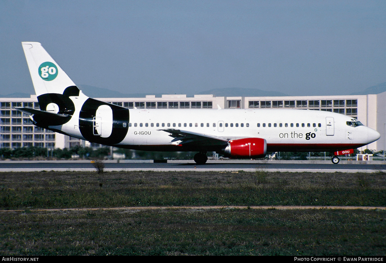 Aircraft Photo of G-IGOU | Boeing 737-3L9 | Go Fly | AirHistory.net #603391