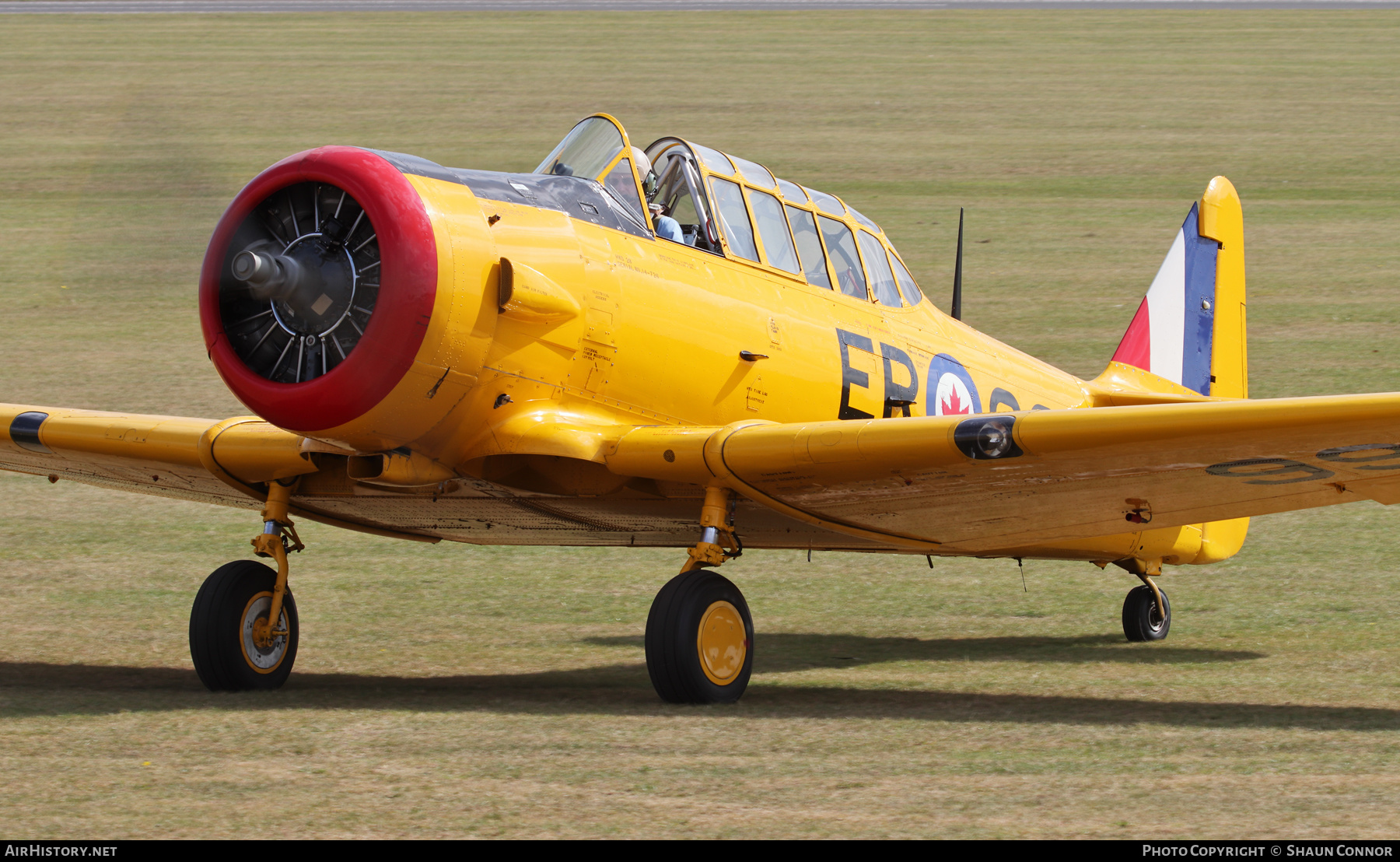 Aircraft Photo of G-BDAM | North American AT-16 Harvard IIB | Canada - Air Force | AirHistory.net #603395