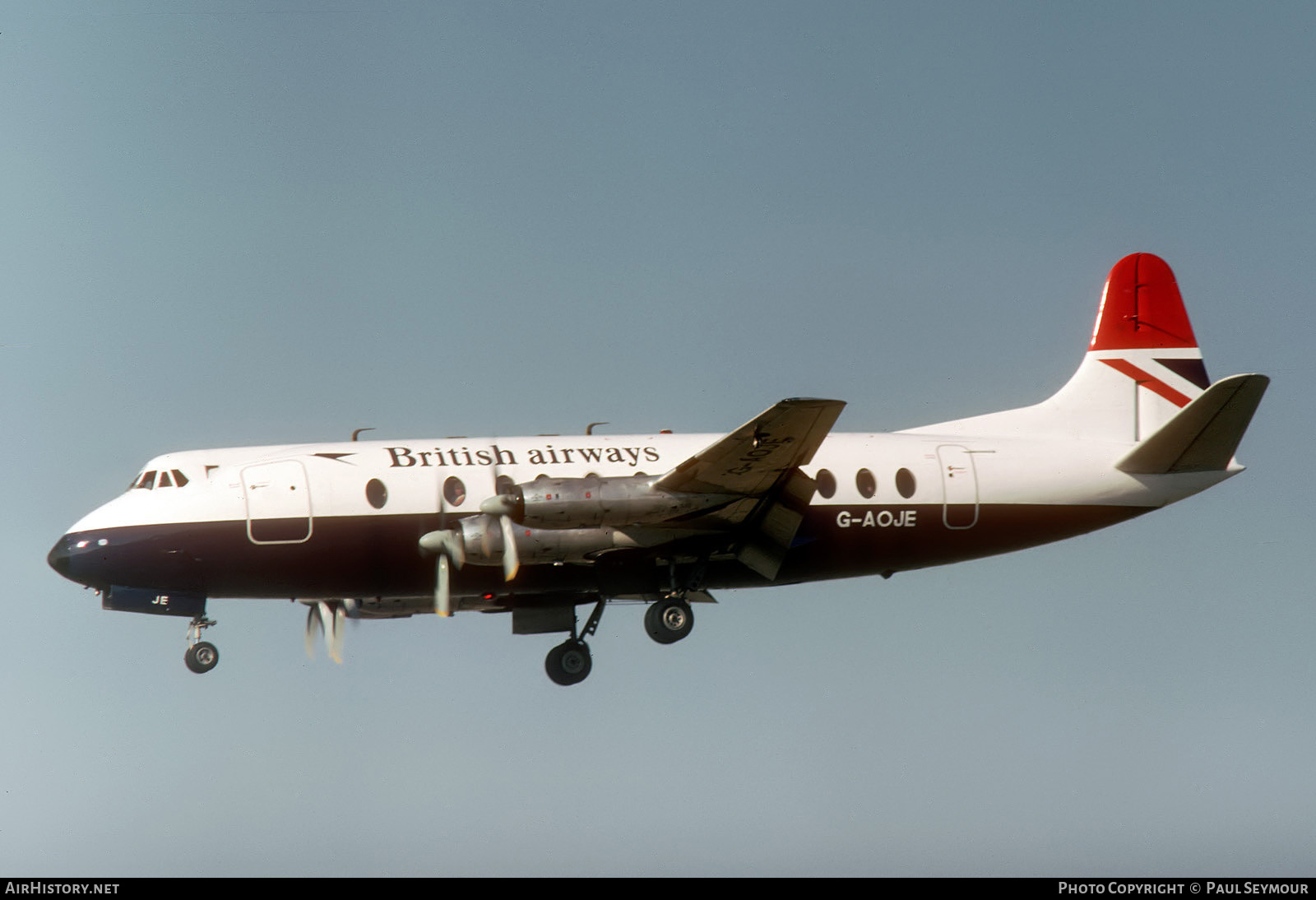 Aircraft Photo of G-AOJE | Vickers 802 Viscount | British Airways | AirHistory.net #603398