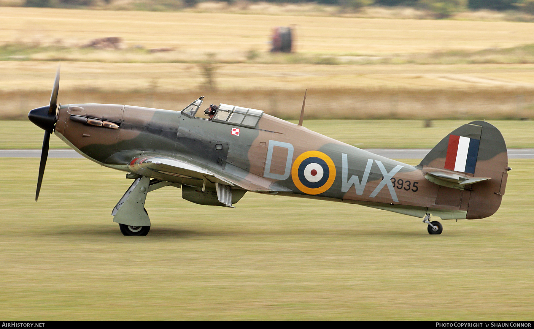 Aircraft Photo of G-HURI / P3935 | Hawker Hurricane Mk12A | UK - Air Force | AirHistory.net #603401