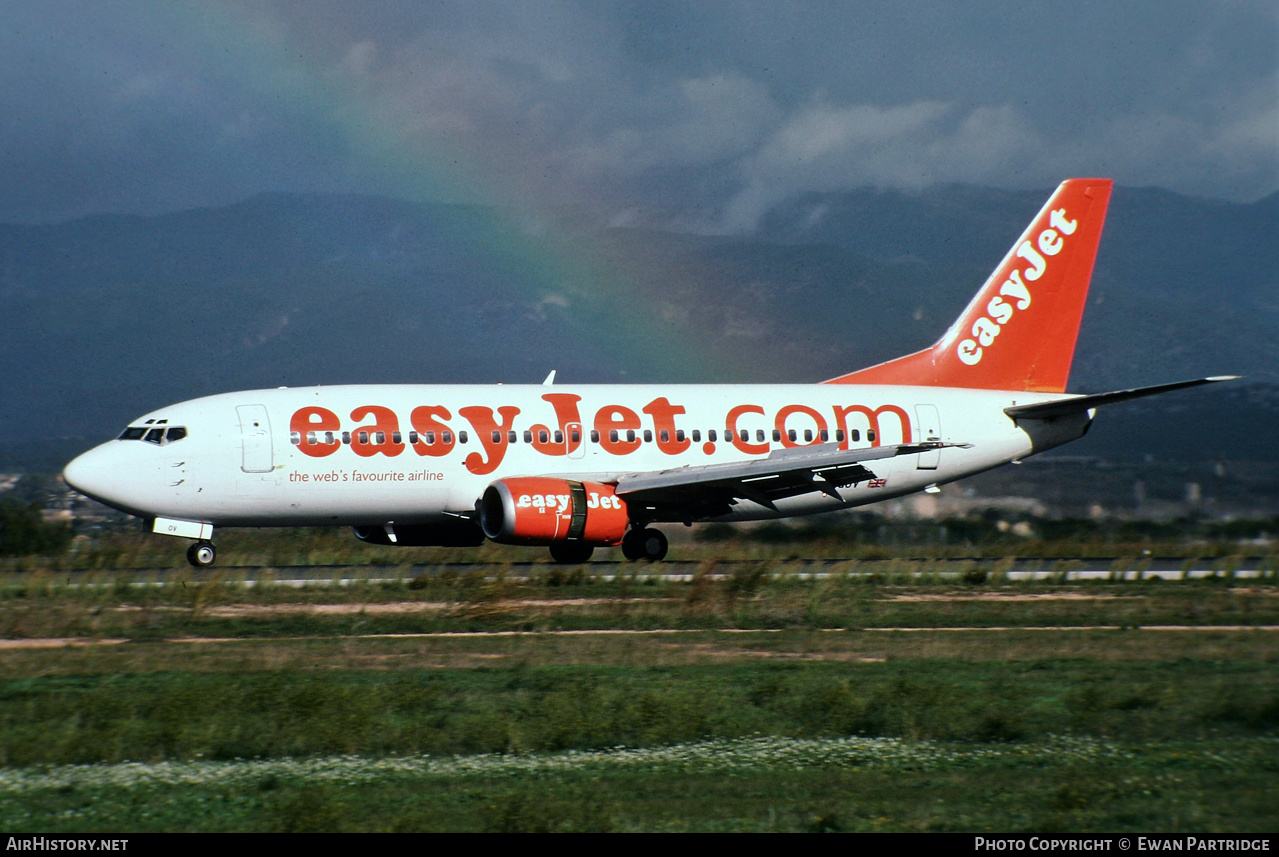 Aircraft Photo of G-IGOV | Boeing 737-3M8 | EasyJet | AirHistory.net #603407