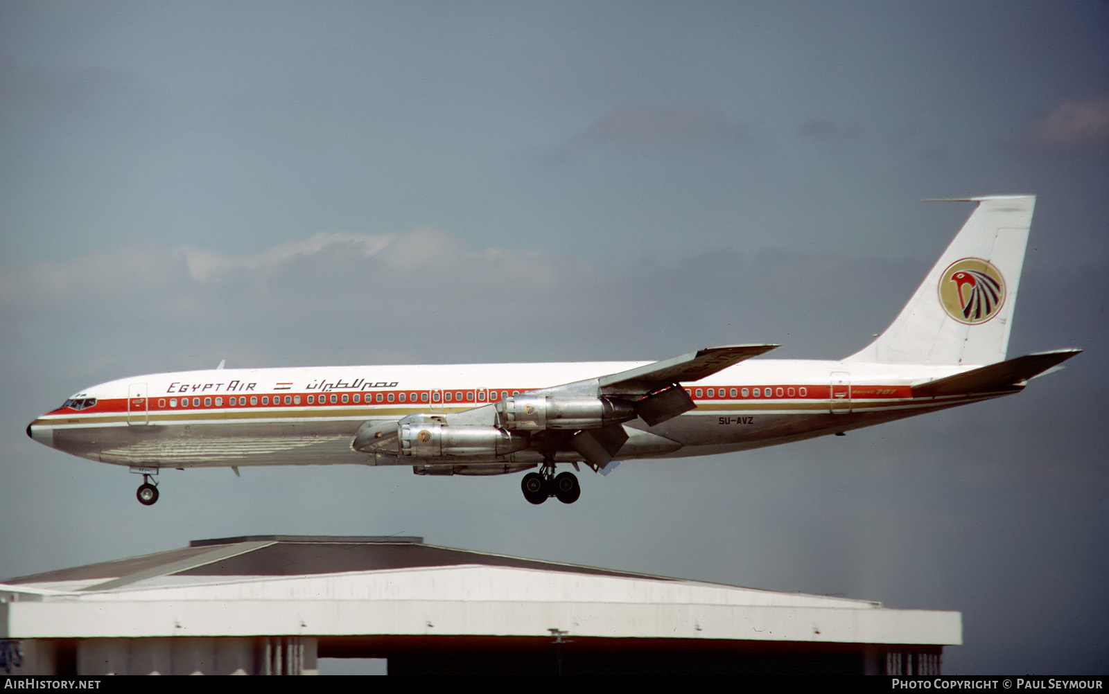 Aircraft Photo of SU-AVZ | Boeing 707-366C | EgyptAir | AirHistory.net #603412