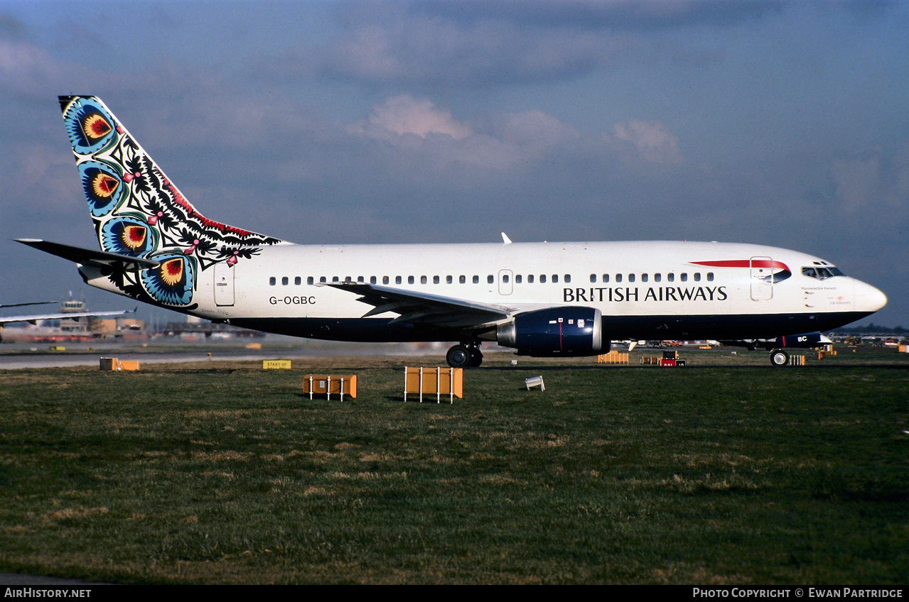 Aircraft Photo of G-OGBC | Boeing 737-34S | British Airways | AirHistory.net #603421
