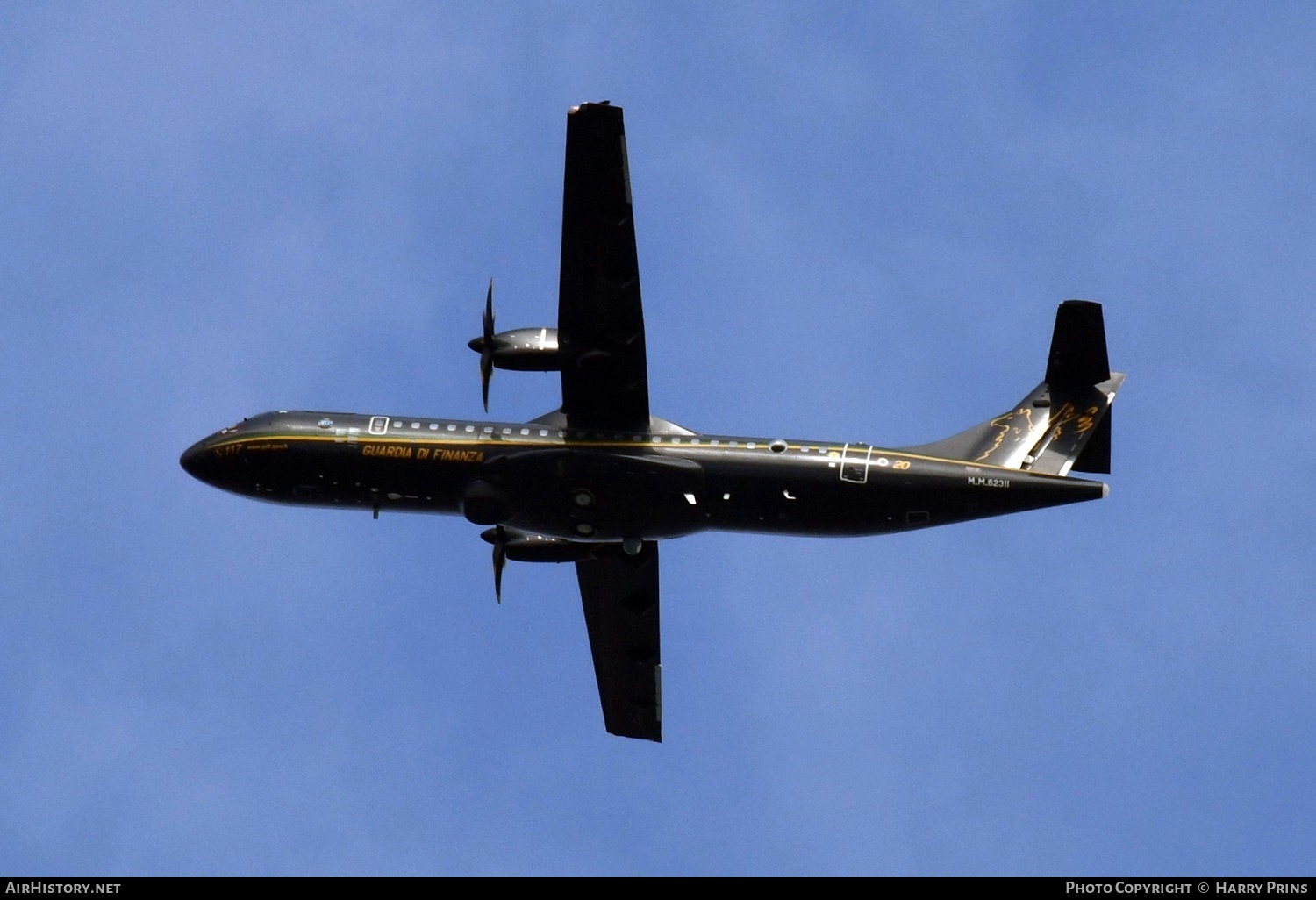 Aircraft Photo of MM62311 | ATR ATR-72-600MPA | Italy - Guardia di Finanza | AirHistory.net #603429