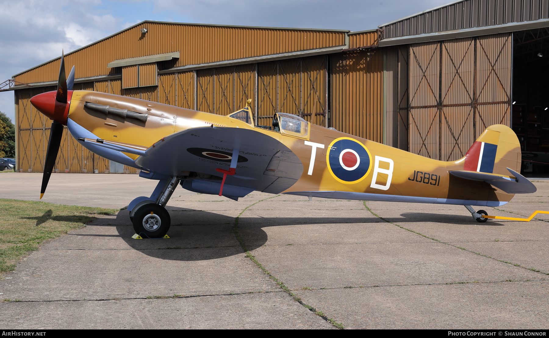 Aircraft Photo of G-LFVC / JG891 | Supermarine 349 Spitfire LF5C | UK - Air Force | AirHistory.net #603446