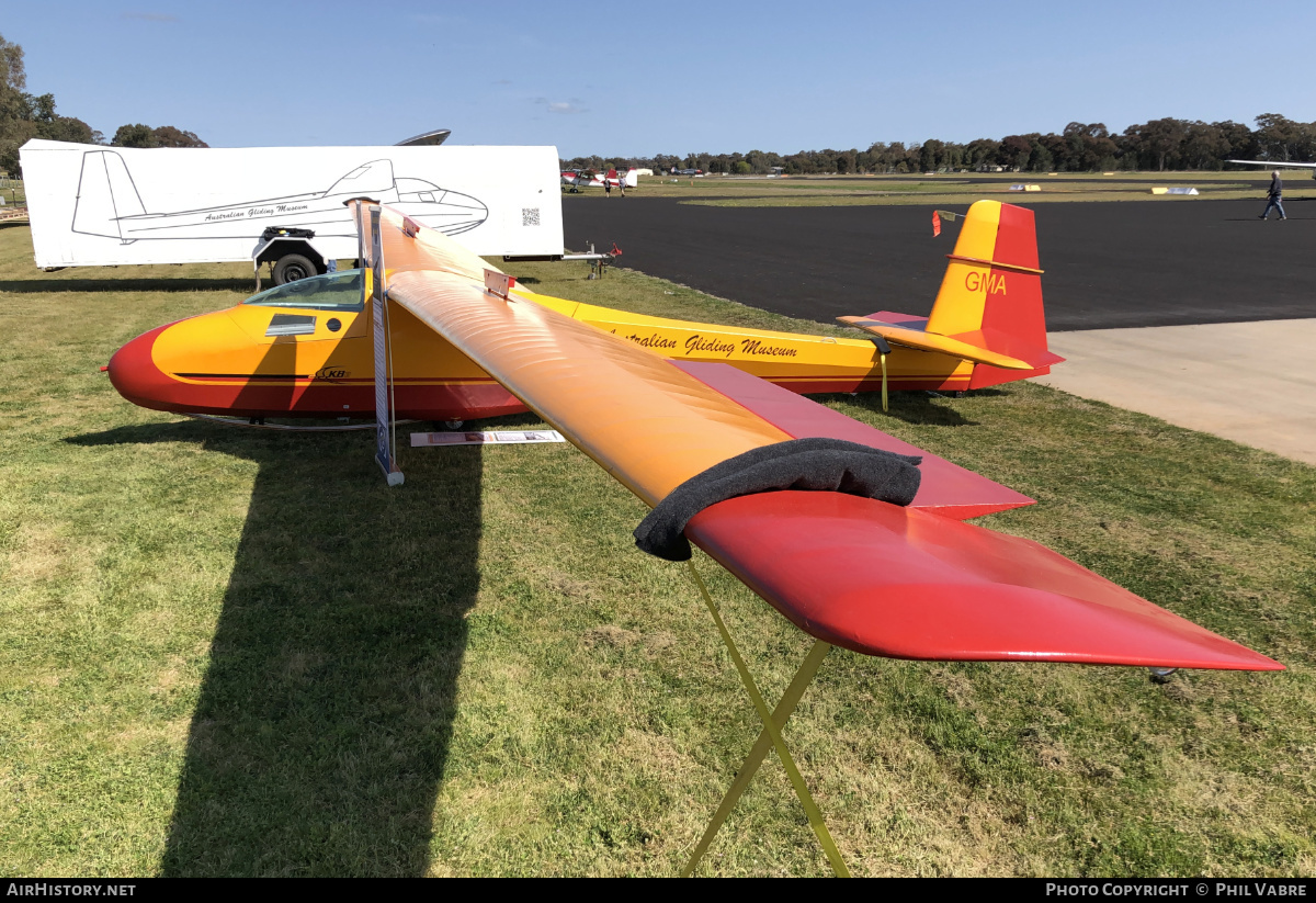 Aircraft Photo of VH-GMA / GMA | Schleicher K-8B | Australian Gliding Museum | AirHistory.net #603449