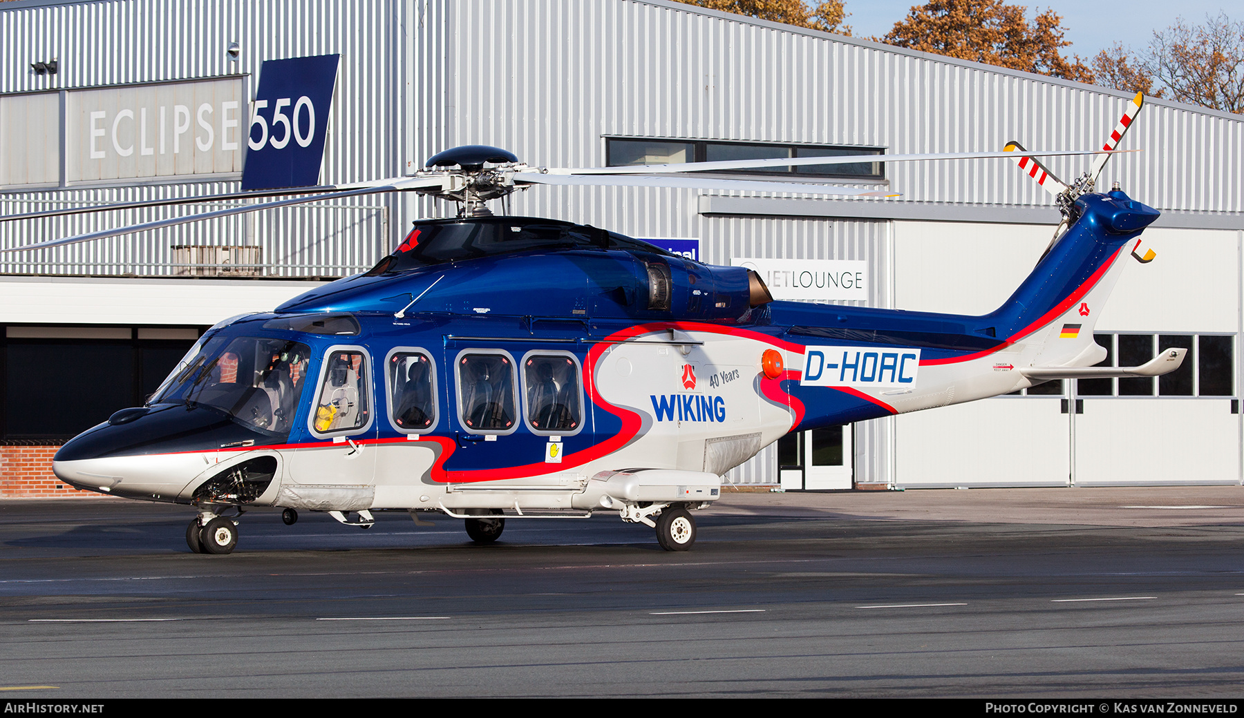 Aircraft Photo of D-HOAC | AgustaWestland AW-139 | Wiking Helikopter Service | AirHistory.net #603450
