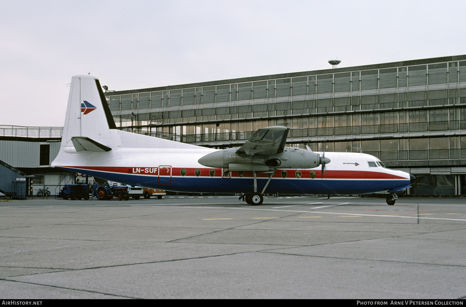 Aircraft Photo of LN-SUF | Fokker F27-100 Friendship | Air Executive Norway | AirHistory.net #603472