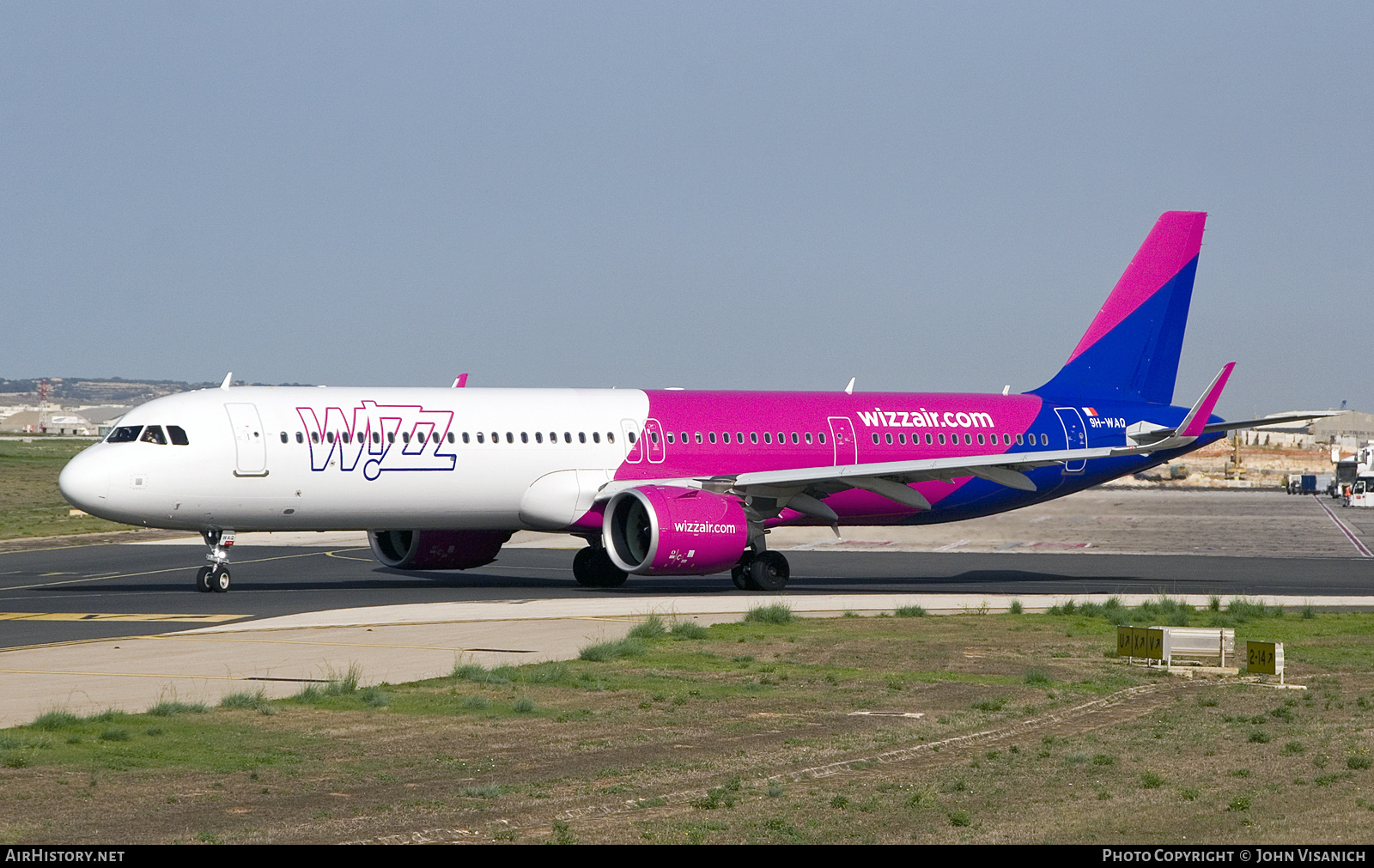 Aircraft Photo of 9H-WAQ | Airbus A321-271NX | Wizz Air | AirHistory.net #603473