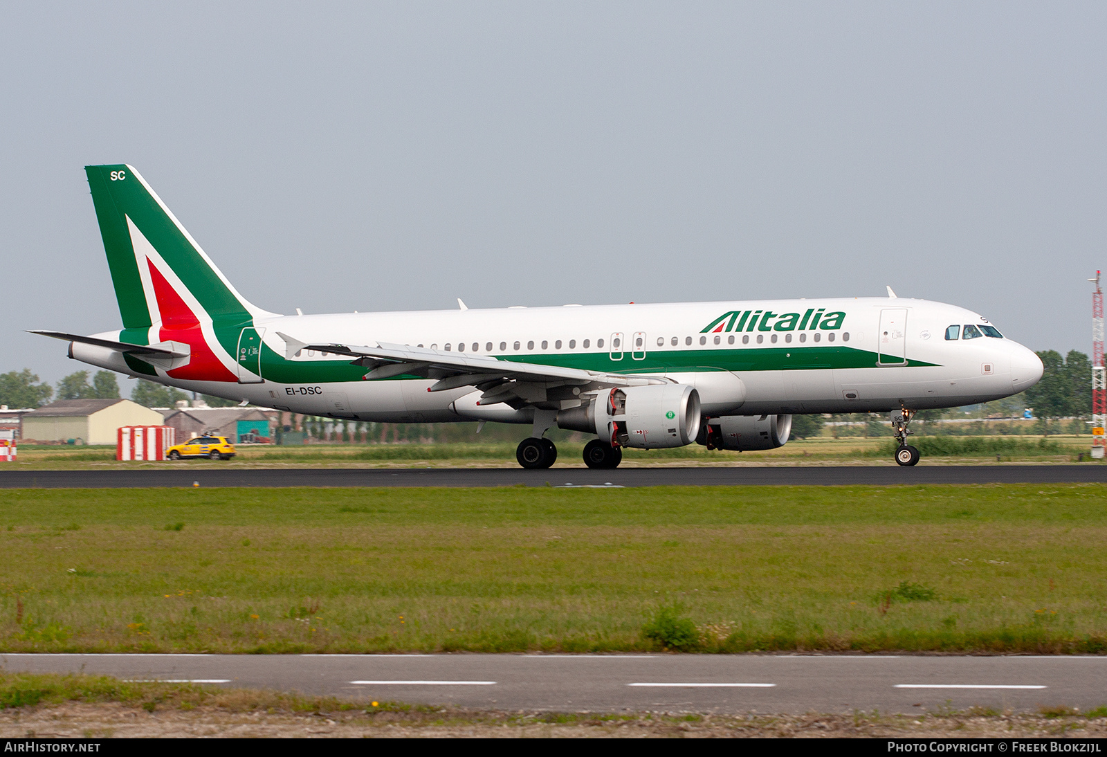 Aircraft Photo of EI-DSC | Airbus A320-216 | Alitalia | AirHistory.net #603476