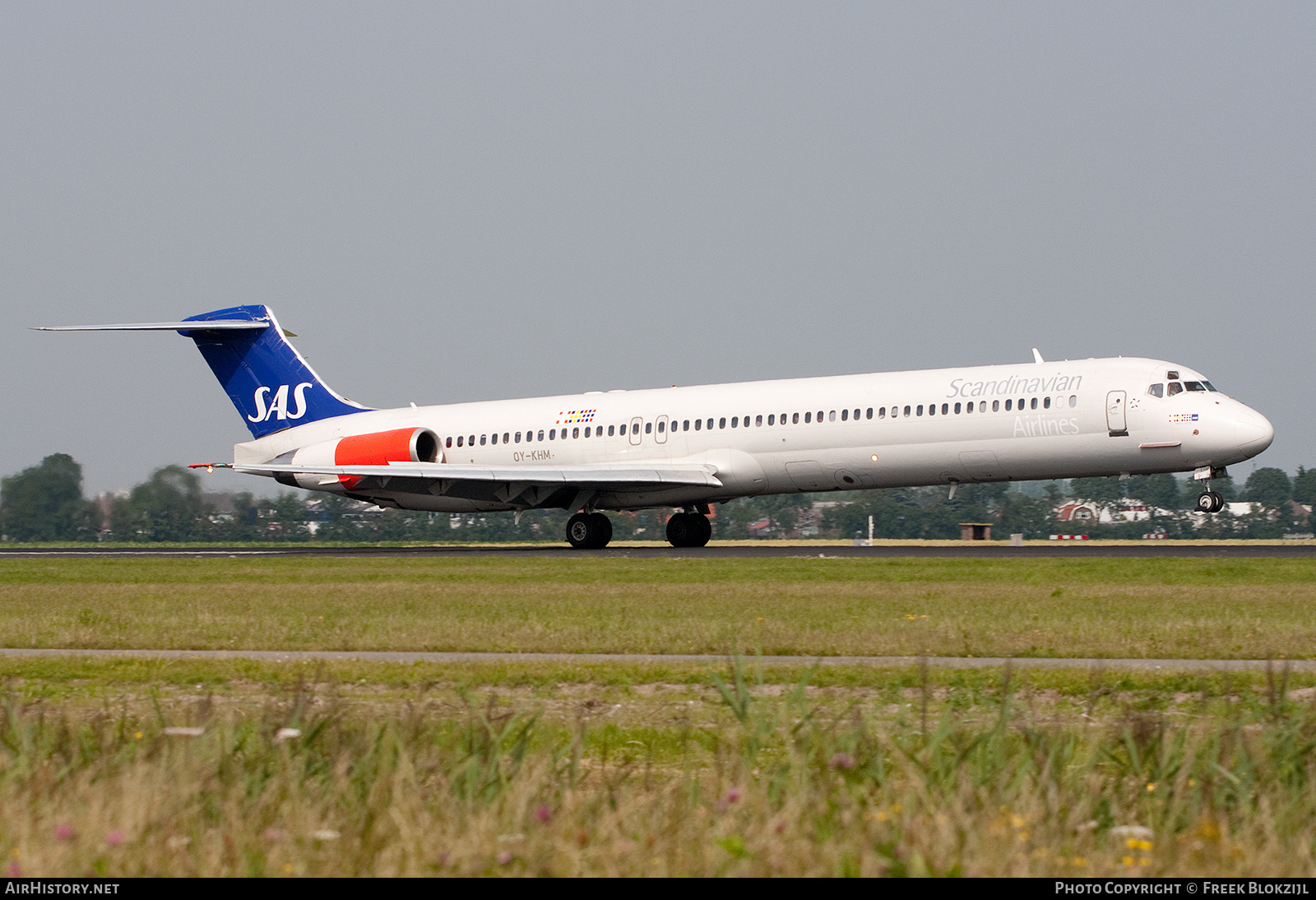 Aircraft Photo of OY-KHM | McDonnell Douglas MD-82 (DC-9-82) | Scandinavian Airlines - SAS | AirHistory.net #603483