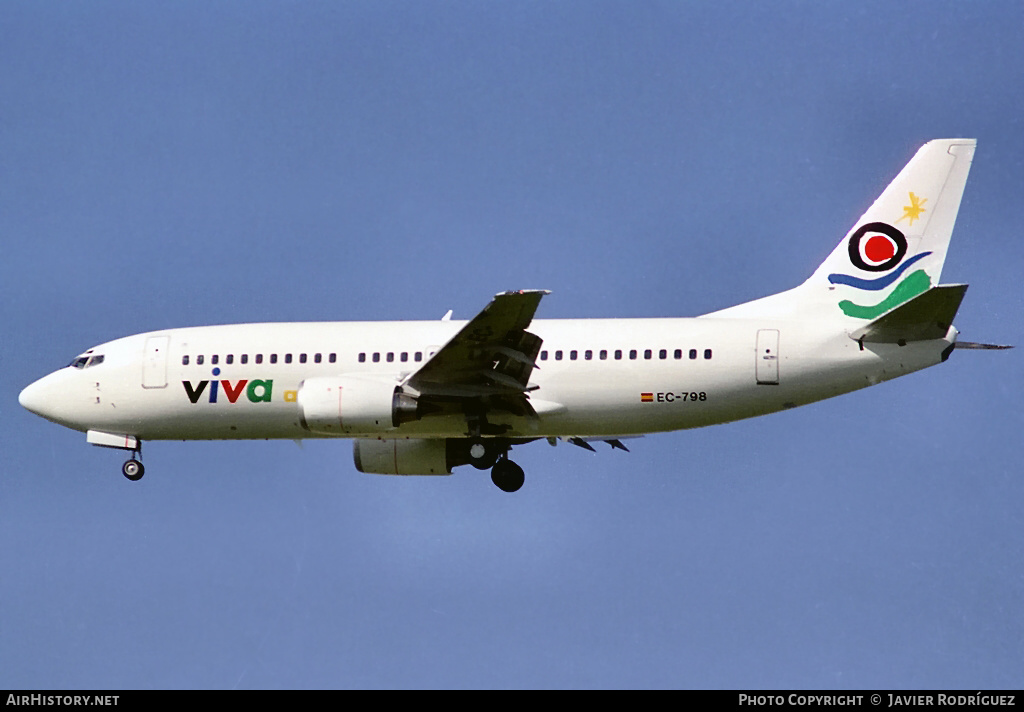 Aircraft Photo of EC-798 | Boeing 737-36E | Viva Air | AirHistory.net #603485