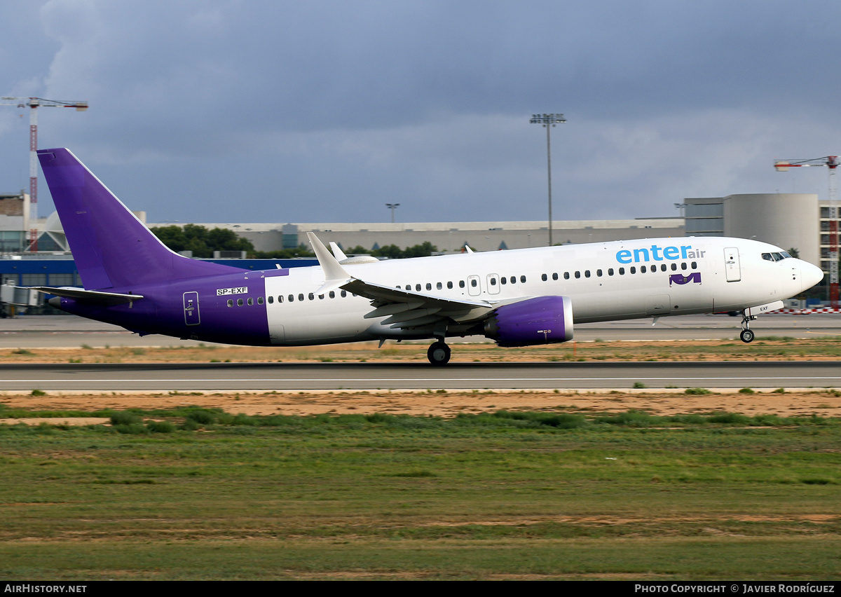 Aircraft Photo of SP-EXF | Boeing 737-8 Max 8 | Enter Air | AirHistory.net #603493