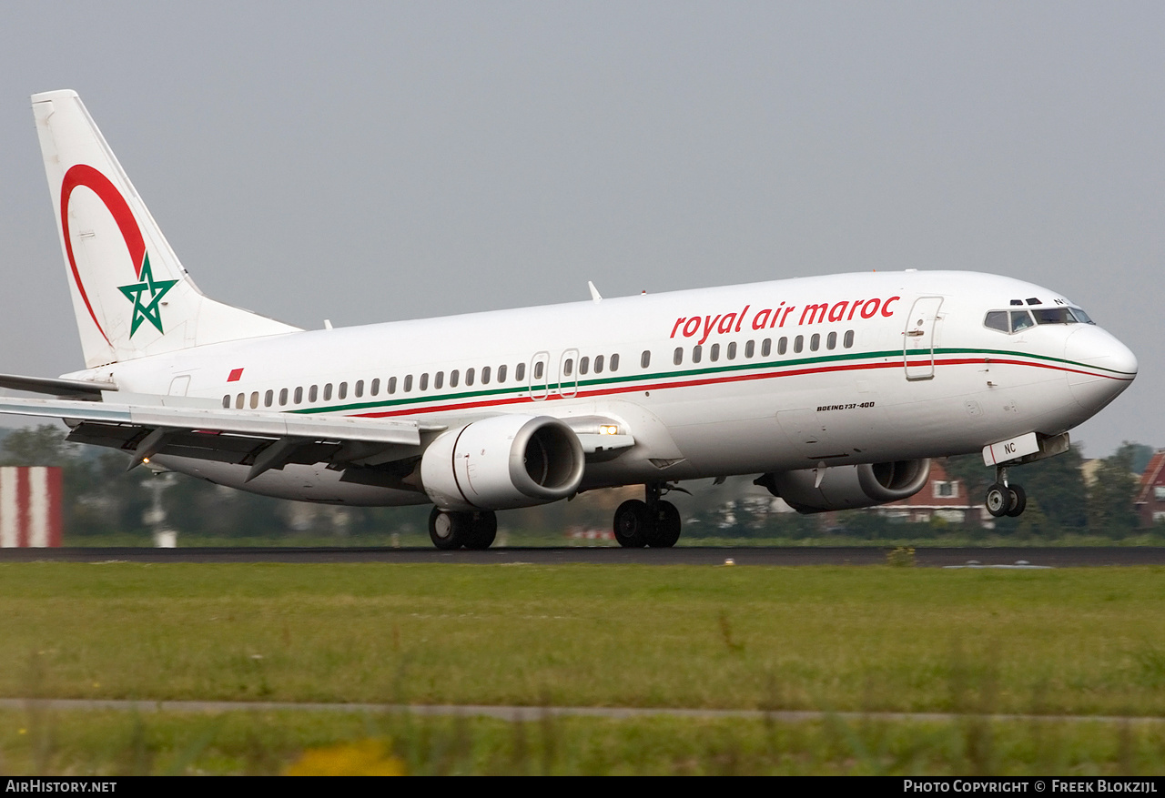 Aircraft Photo of CN-RNC | Boeing 737-4B6 | Royal Air Maroc - RAM | AirHistory.net #603500