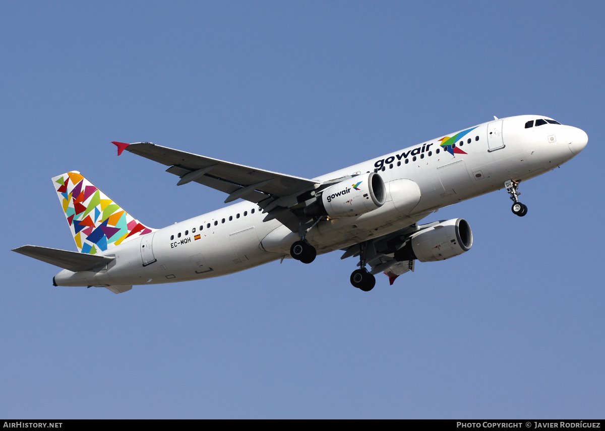 Aircraft Photo of EC-MQH | Airbus A320-214 | Gowair Vacation Airlines | AirHistory.net #603517