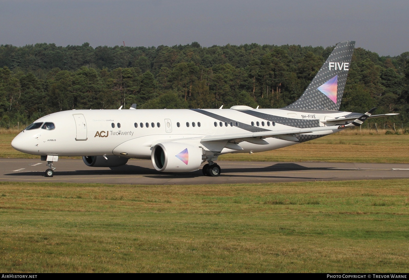 Aircraft Photo of 9H-FIVE | Airbus ACJ220 TwoTwenty (BD-500-1A10) | Five Global Holdings | AirHistory.net #603529