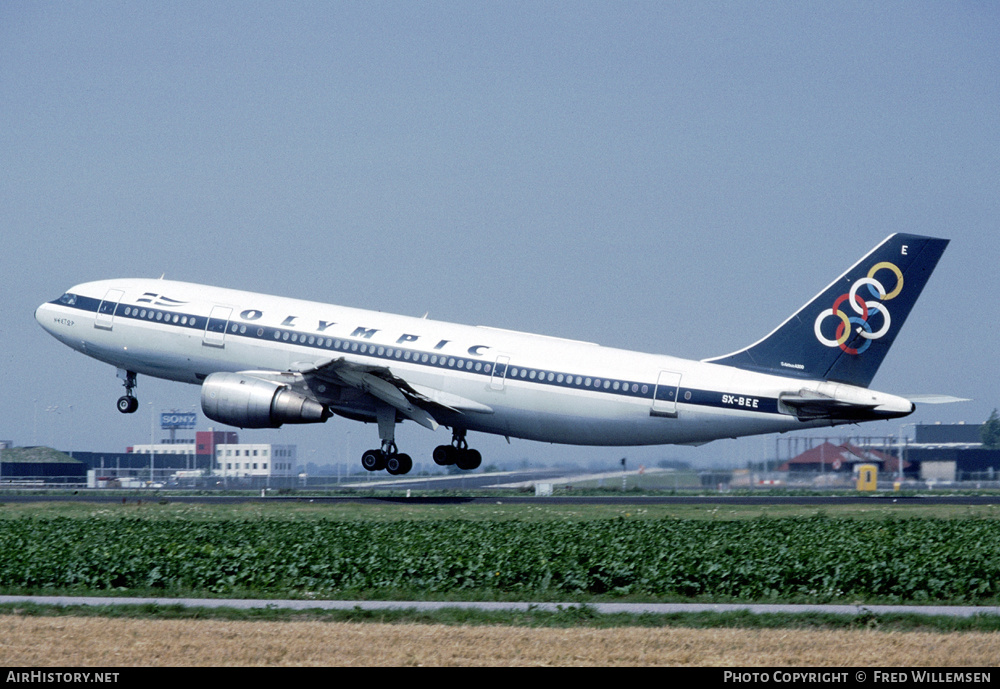 Aircraft Photo of SX-BEE | Airbus A300B4-203 | Olympic | AirHistory.net #603531