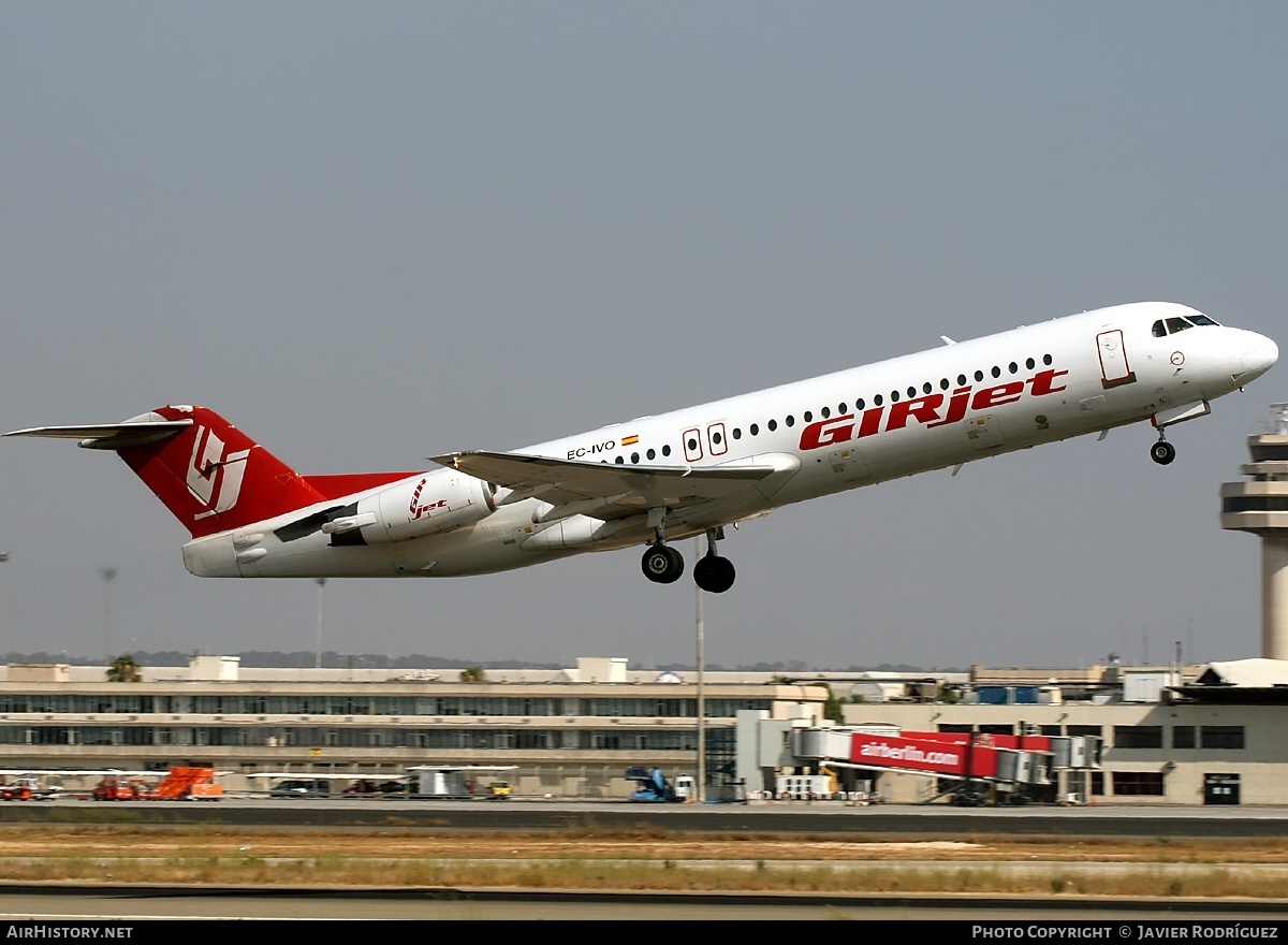 Aircraft Photo of EC-IVO | Fokker 100 (F28-0100) | GIRjet | AirHistory.net #603533