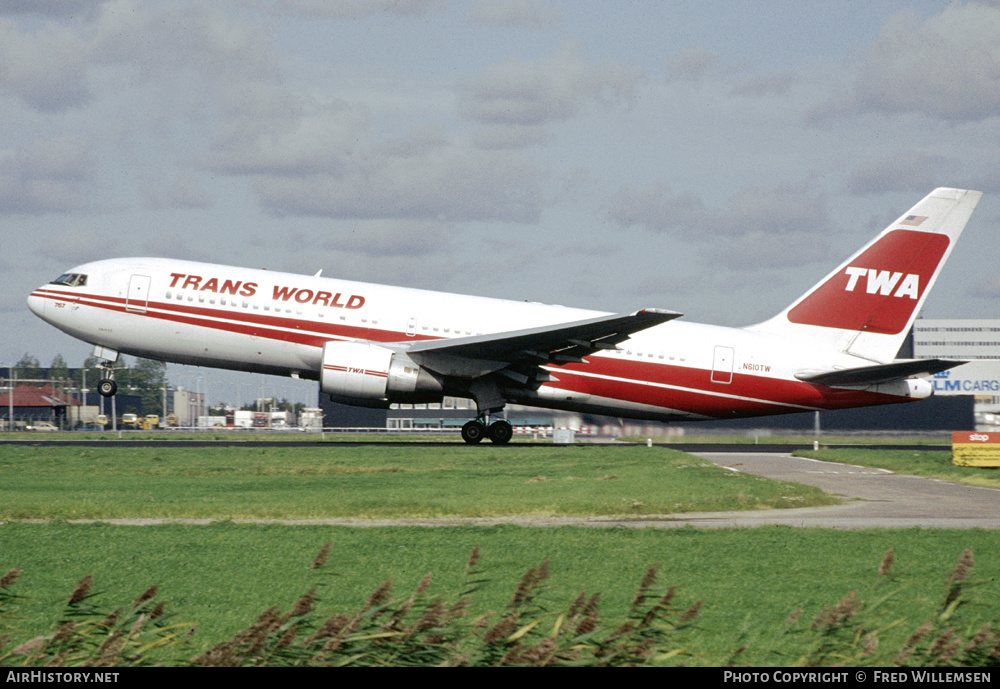Aircraft Photo of N610TW | Boeing 767-231(ER) | Trans World Airlines - TWA | AirHistory.net #603536