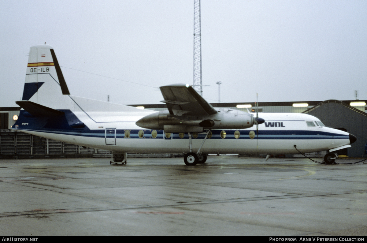 Aircraft Photo of OE-ILB | Fokker F27-600 Friendship | WDL Aviation | AirHistory.net #603537