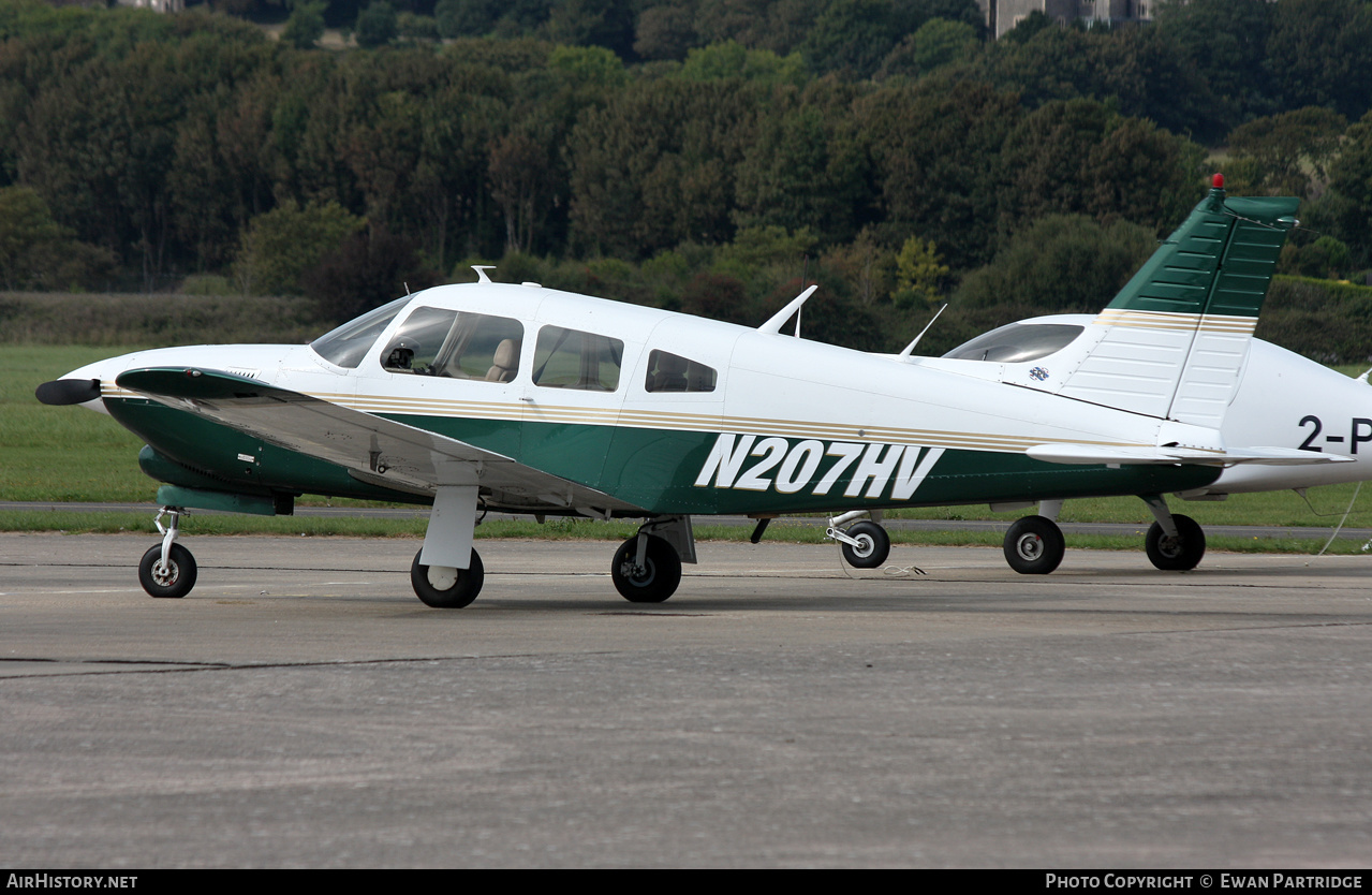 Aircraft Photo of N207HV | Piper PA-28R-201T Turbo Arrow III | AirHistory.net #603547