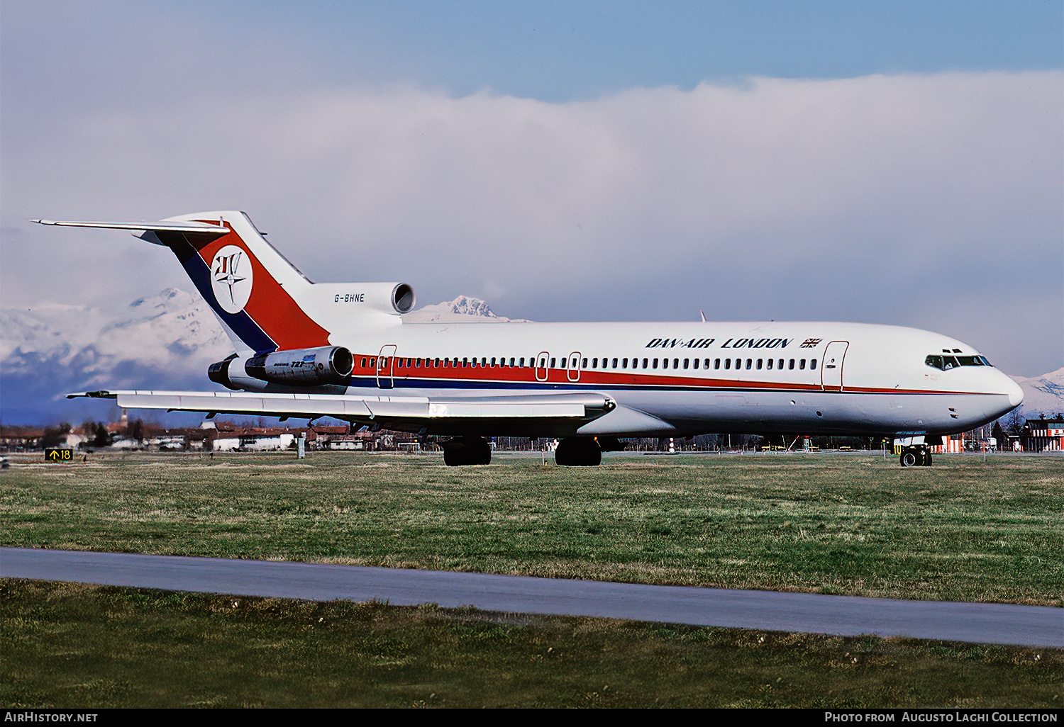 Aircraft Photo of G-BHNE | Boeing 727-2J4/Adv | Dan-Air London | AirHistory.net #603551