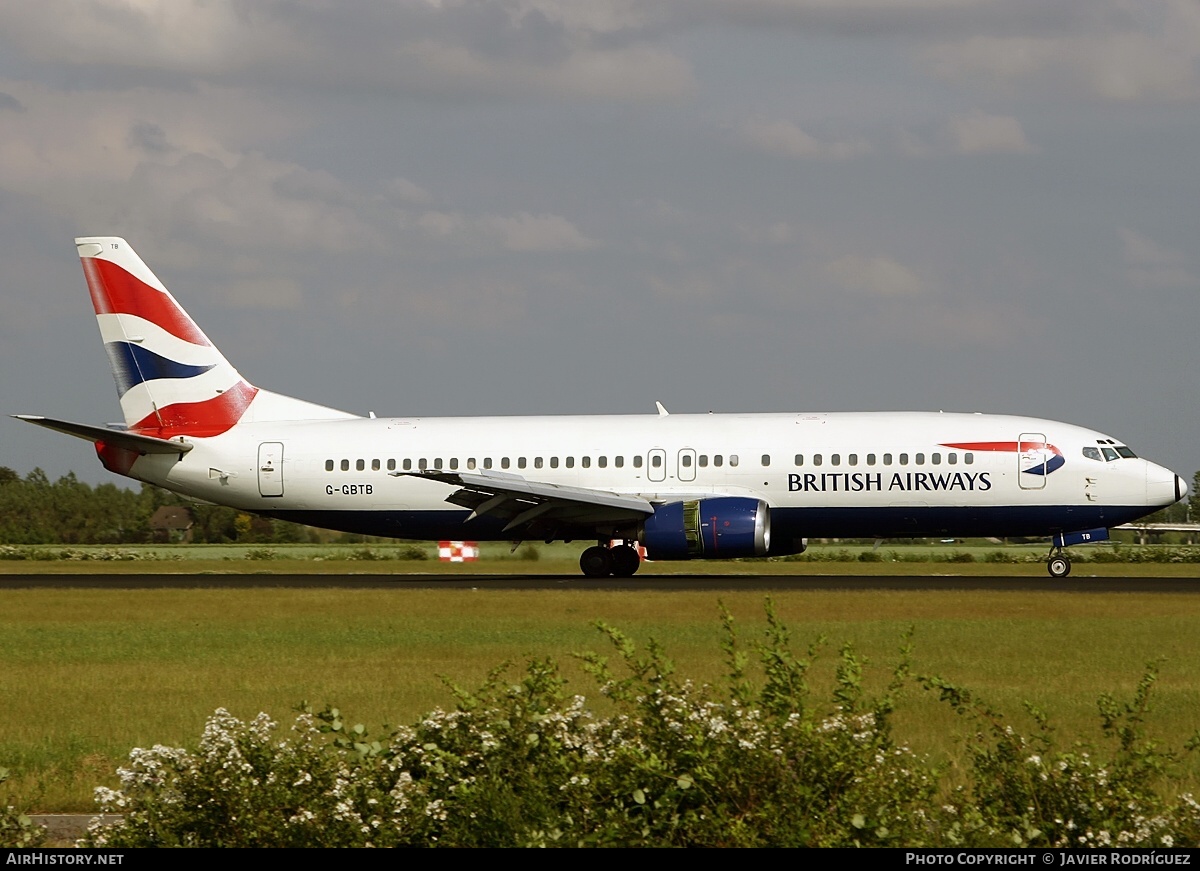 Aircraft Photo of G-GBTB | Boeing 737-436 | British Airways | AirHistory.net #603552