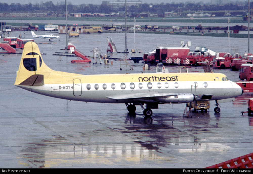 Aircraft Photo of G-AOYH | Vickers 806 Viscount | Northeast Airlines | AirHistory.net #603557