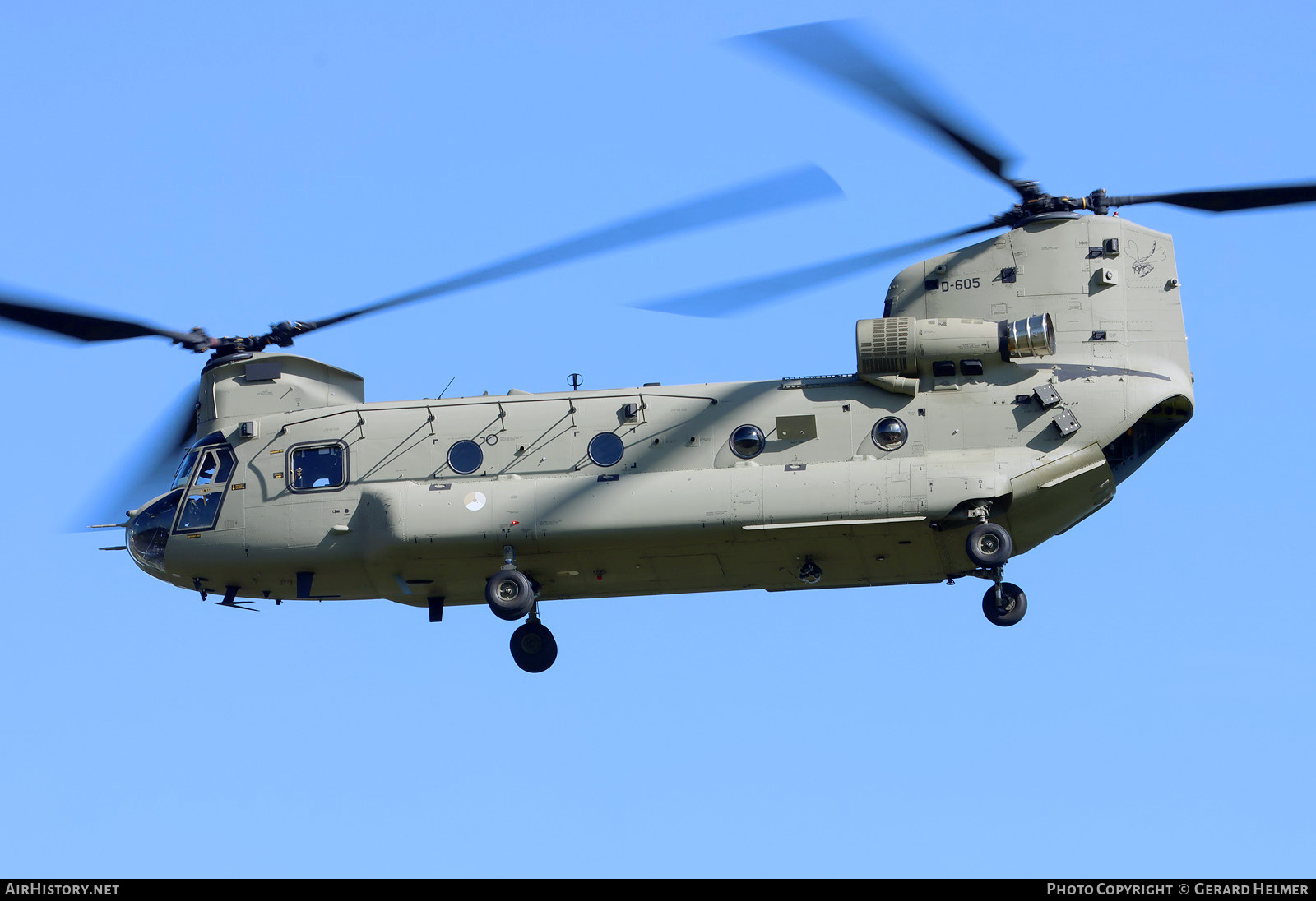 Aircraft Photo of D-605 | Boeing CH-47F Chinook (414) | Netherlands - Air Force | AirHistory.net #603560