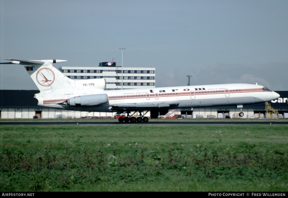Aircraft Photo of YR-TPE | Tupolev Tu-154B | TAROM - Transporturile Aeriene Române | AirHistory.net #603562