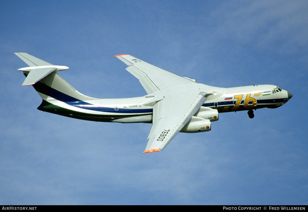 Aircraft Photo of IS-76900 | Ilyushin Il-76MF | Ilyushin Design Bureau | AirHistory.net #603563