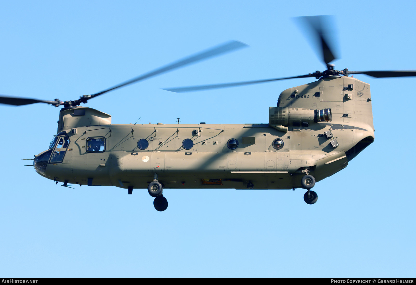 Aircraft Photo of D-482 | Boeing CH-47F Chinook (414) | Netherlands - Air Force | AirHistory.net #603568