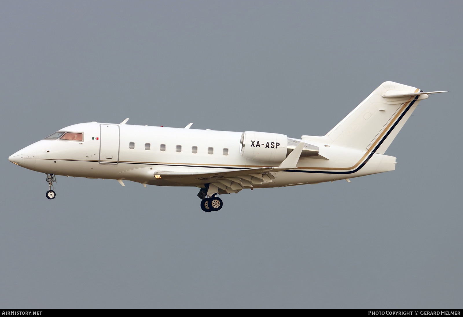 Aircraft Photo of XA-ASP | Bombardier Challenger 604 (CL-600-2B16) | AirHistory.net #603576