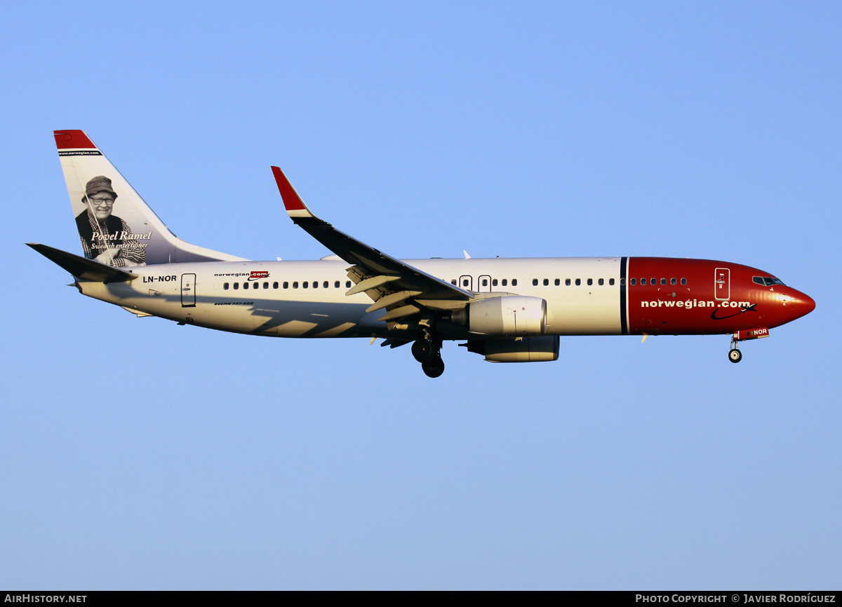 Aircraft Photo of LN-NOR | Boeing 737-81D | Norwegian | AirHistory.net #603586