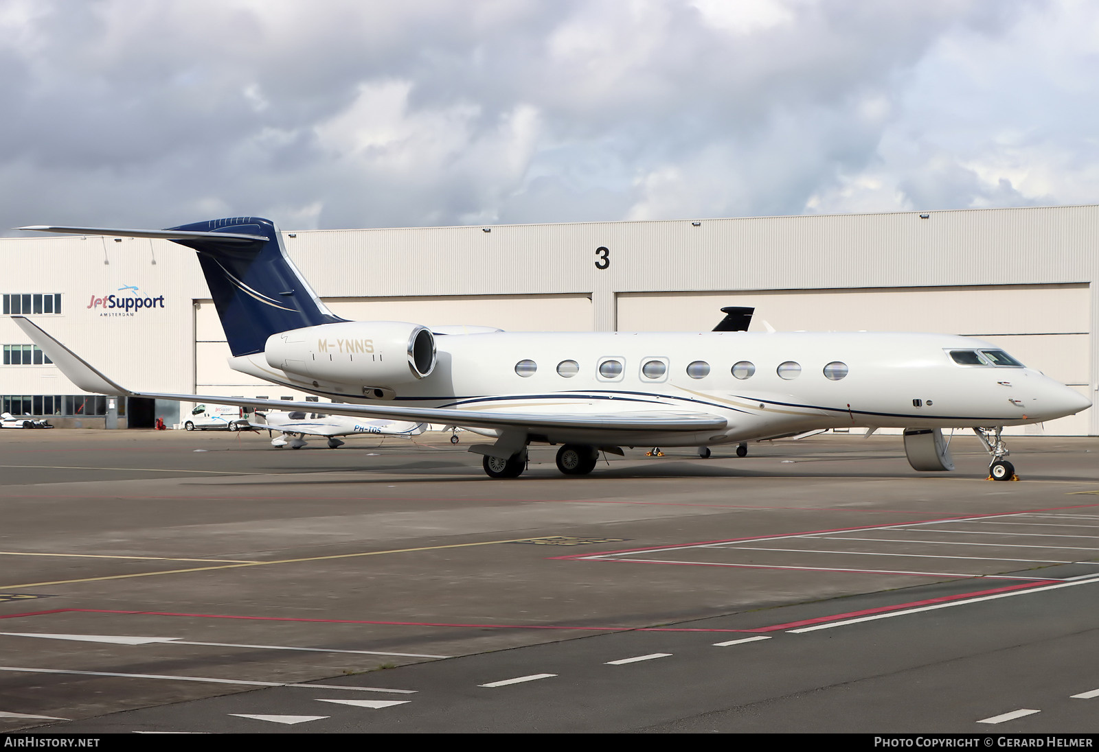 Aircraft Photo of M-YNNS | Gulfstream Aerospace G650ER (G-VI) | AirHistory.net #603589