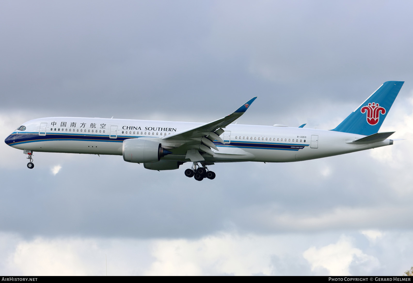 Aircraft Photo of B-32ED | Airbus A350-941 | China Southern Airlines | AirHistory.net #603597