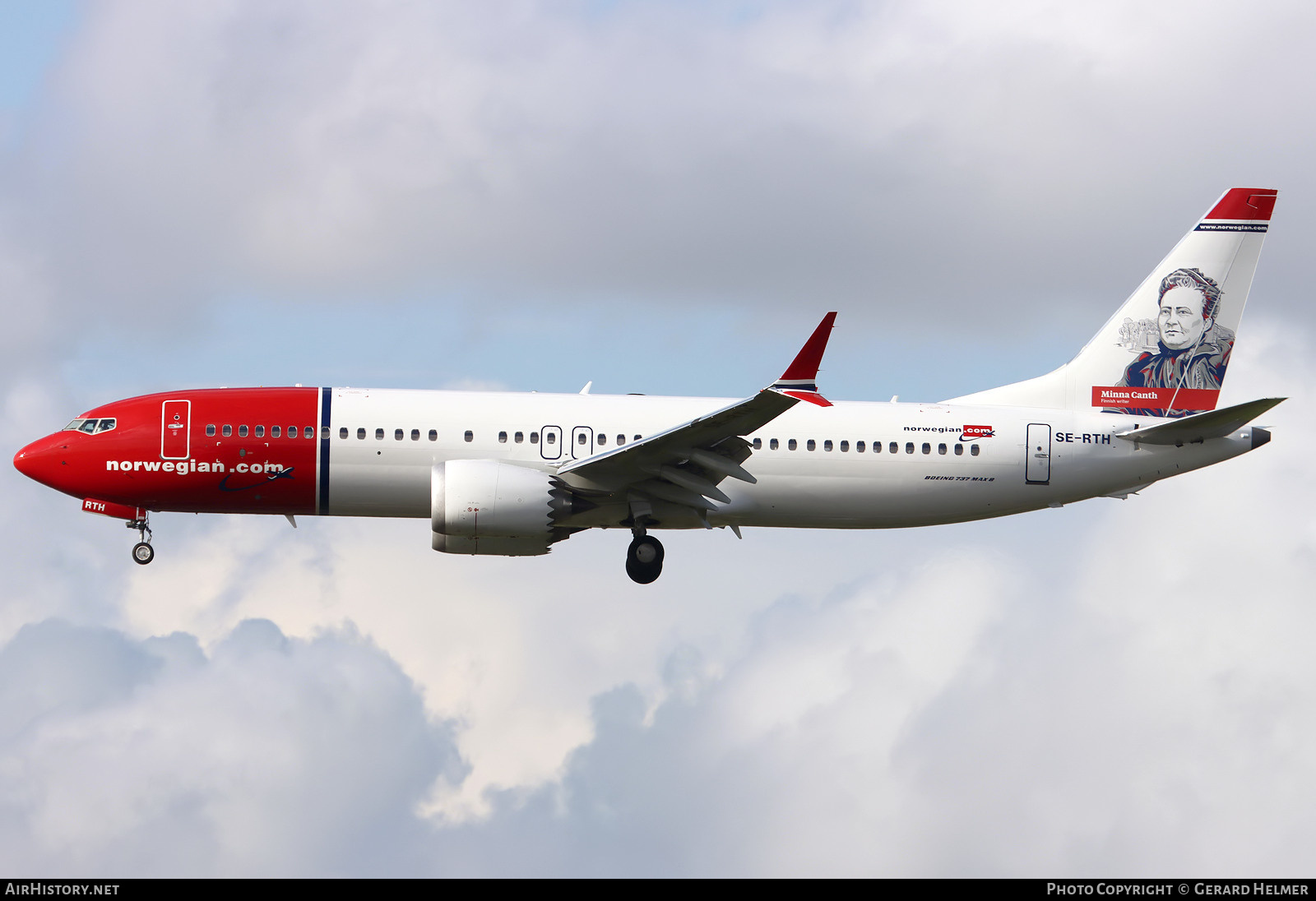 Aircraft Photo of SE-RTH | Boeing 737-8 Max 8 | Norwegian | AirHistory.net #603609