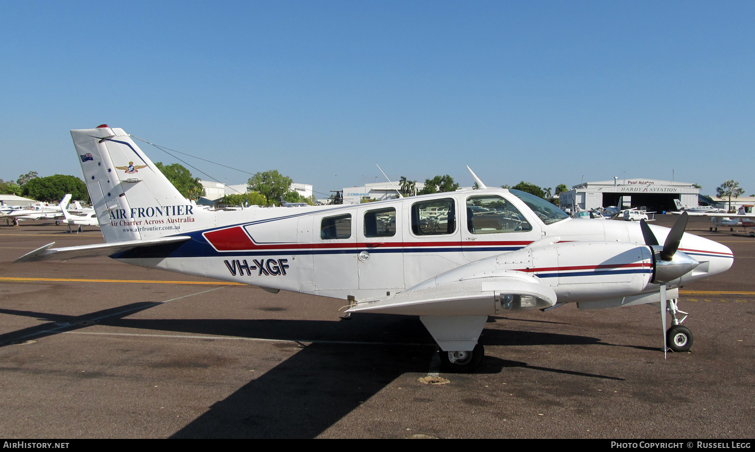 Aircraft Photo of VH-XGF | Beech 58 Baron | Air Frontier | AirHistory.net #603620