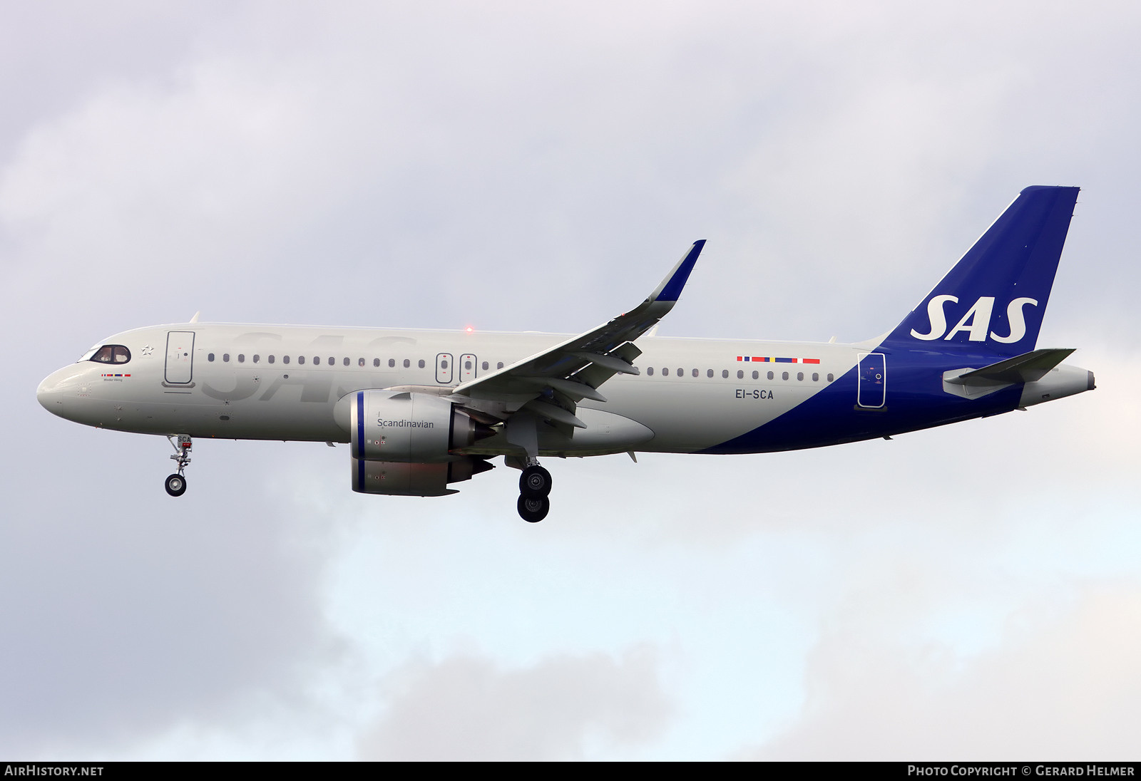 Aircraft Photo of EI-SCA | Airbus A320-251N | Scandinavian Airlines - SAS | AirHistory.net #603625