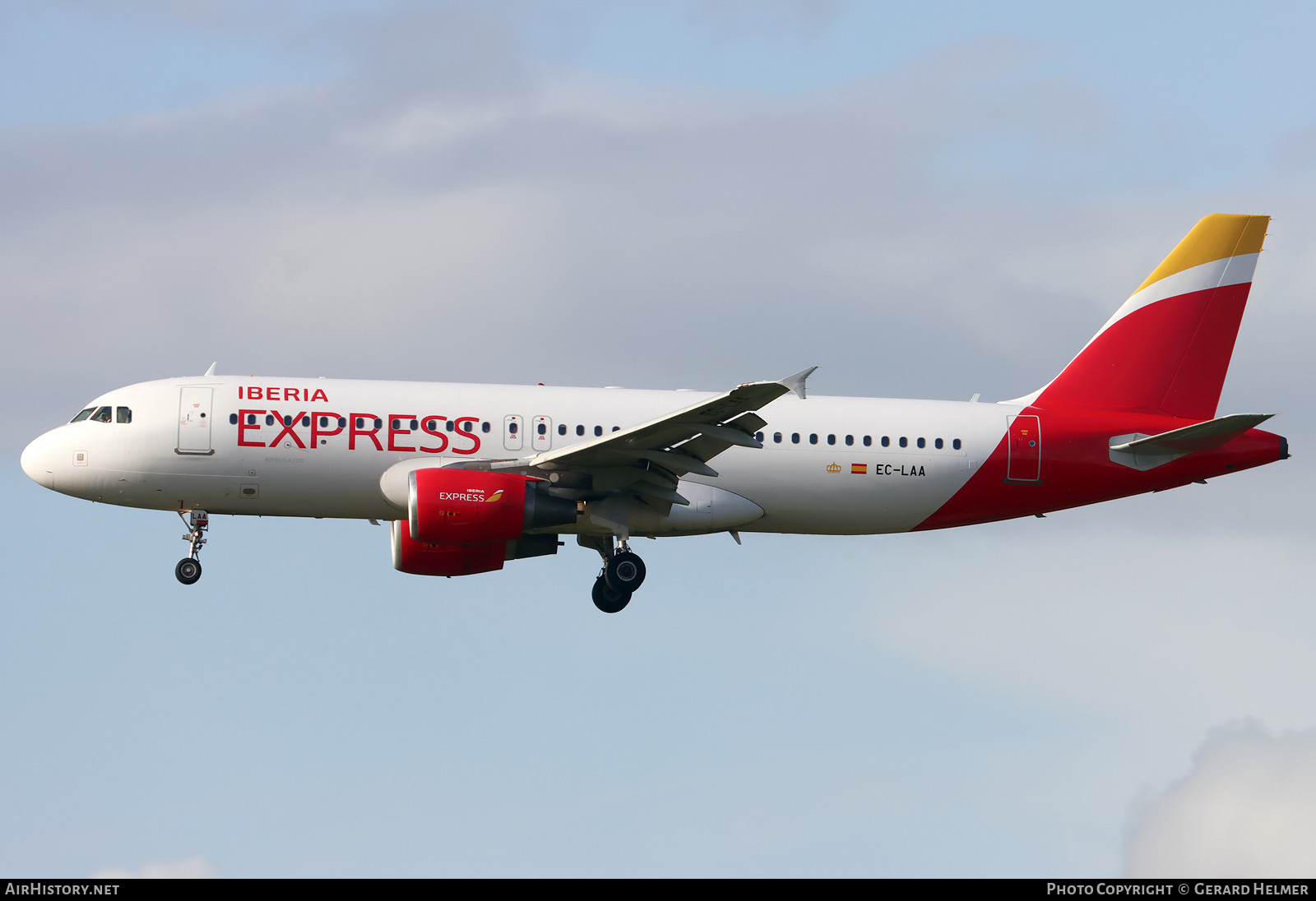 Aircraft Photo of EC-LAA | Airbus A320-214 | Iberia Express | AirHistory.net #603628