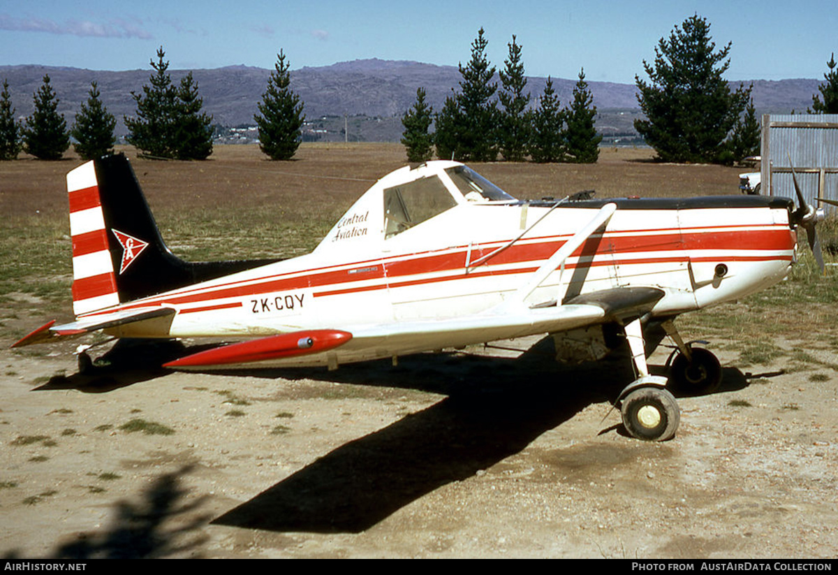 Aircraft Photo of ZK-CQY | Cessna A188 AgWagon 300 | Central Aviation | AirHistory.net #603639