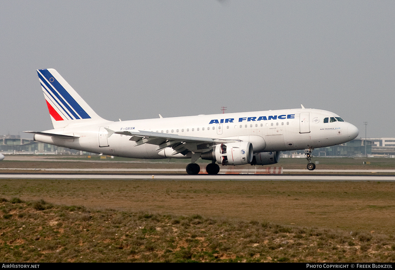 Aircraft Photo of F-GRXM | Airbus A319-111 | Air France | AirHistory.net #603652